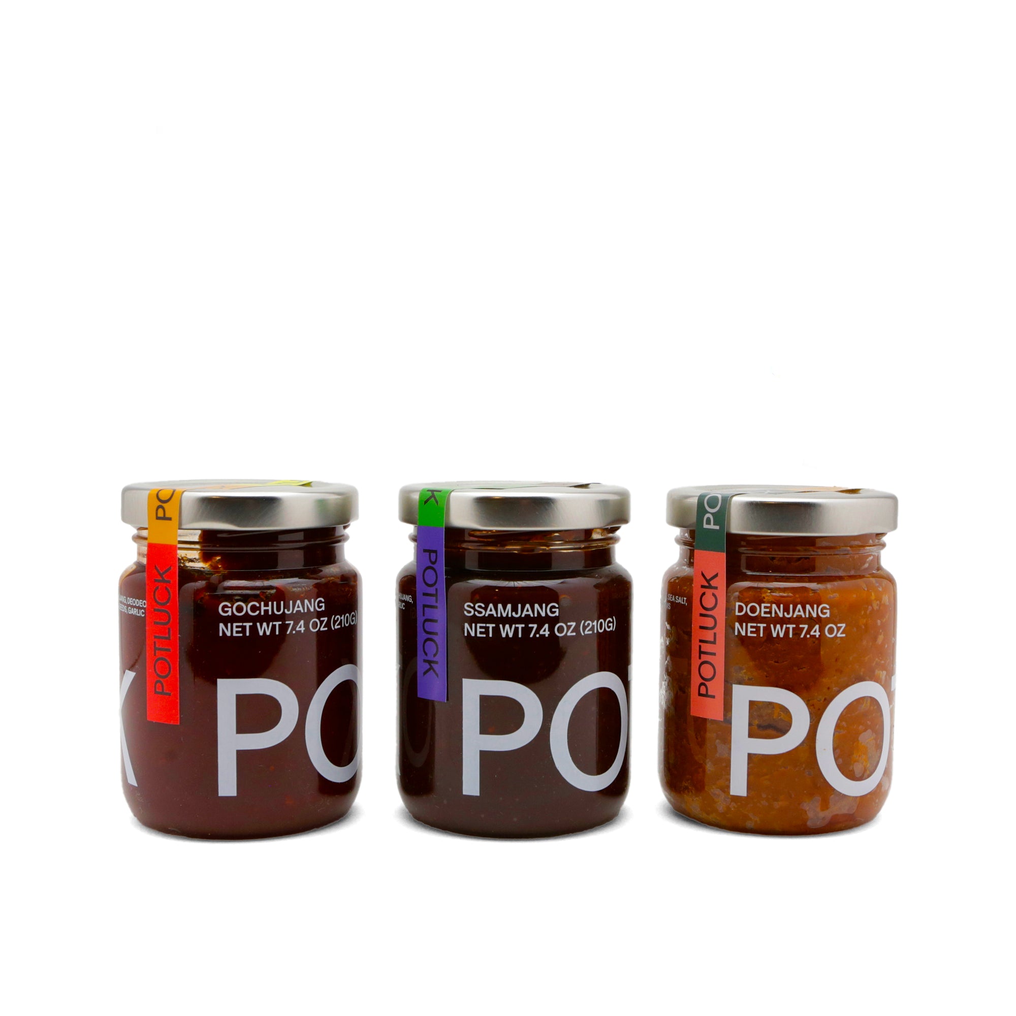 Jang Trio - Gochujang, Ssamjang, Doenjang
