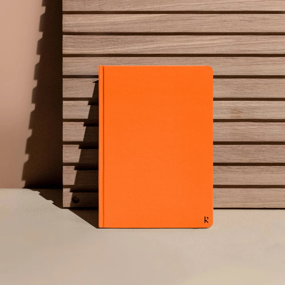 Recycled Stone Paper Hardcover Notebook - Lined / A5