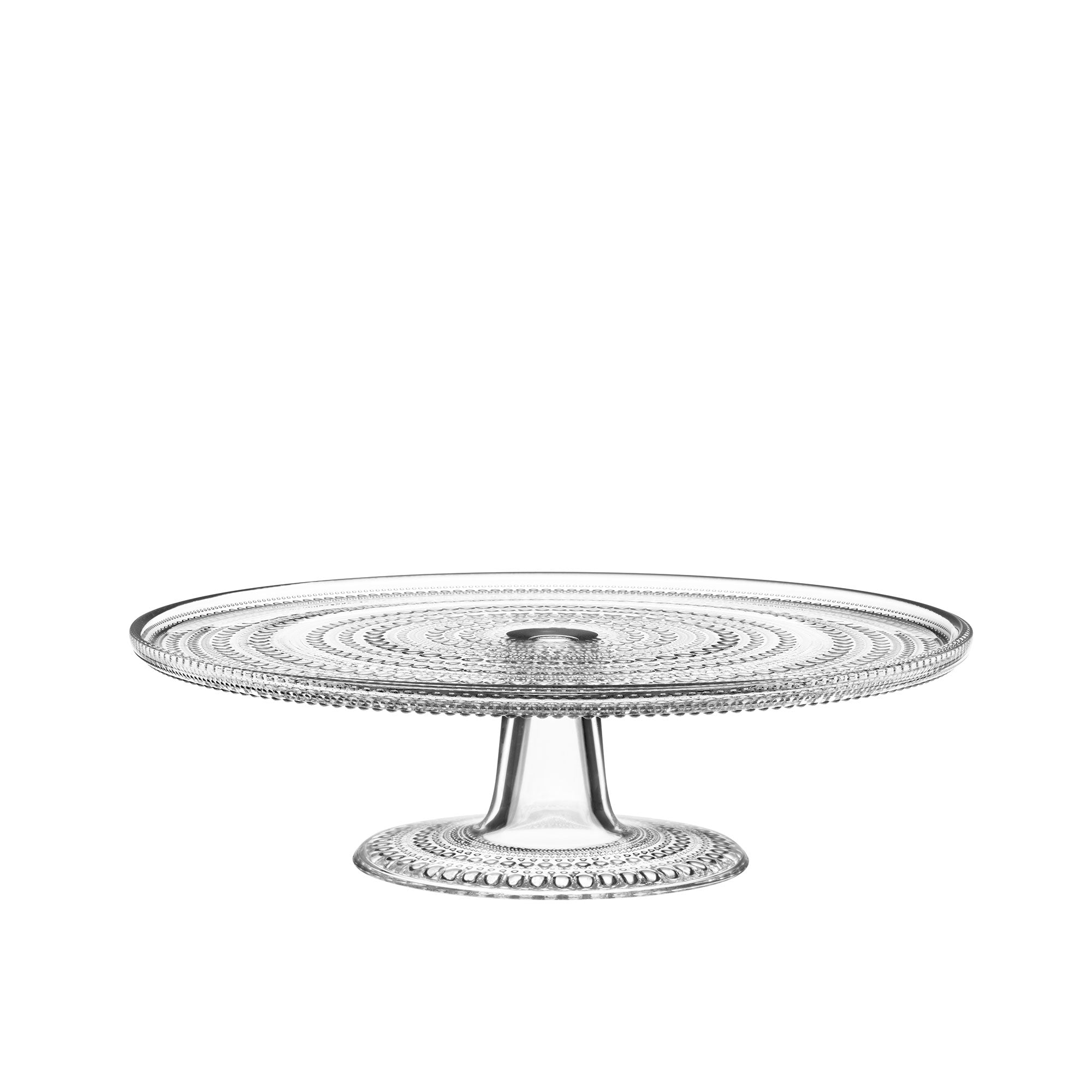 Kastehelmi Cake Stand, 12.5", Clear