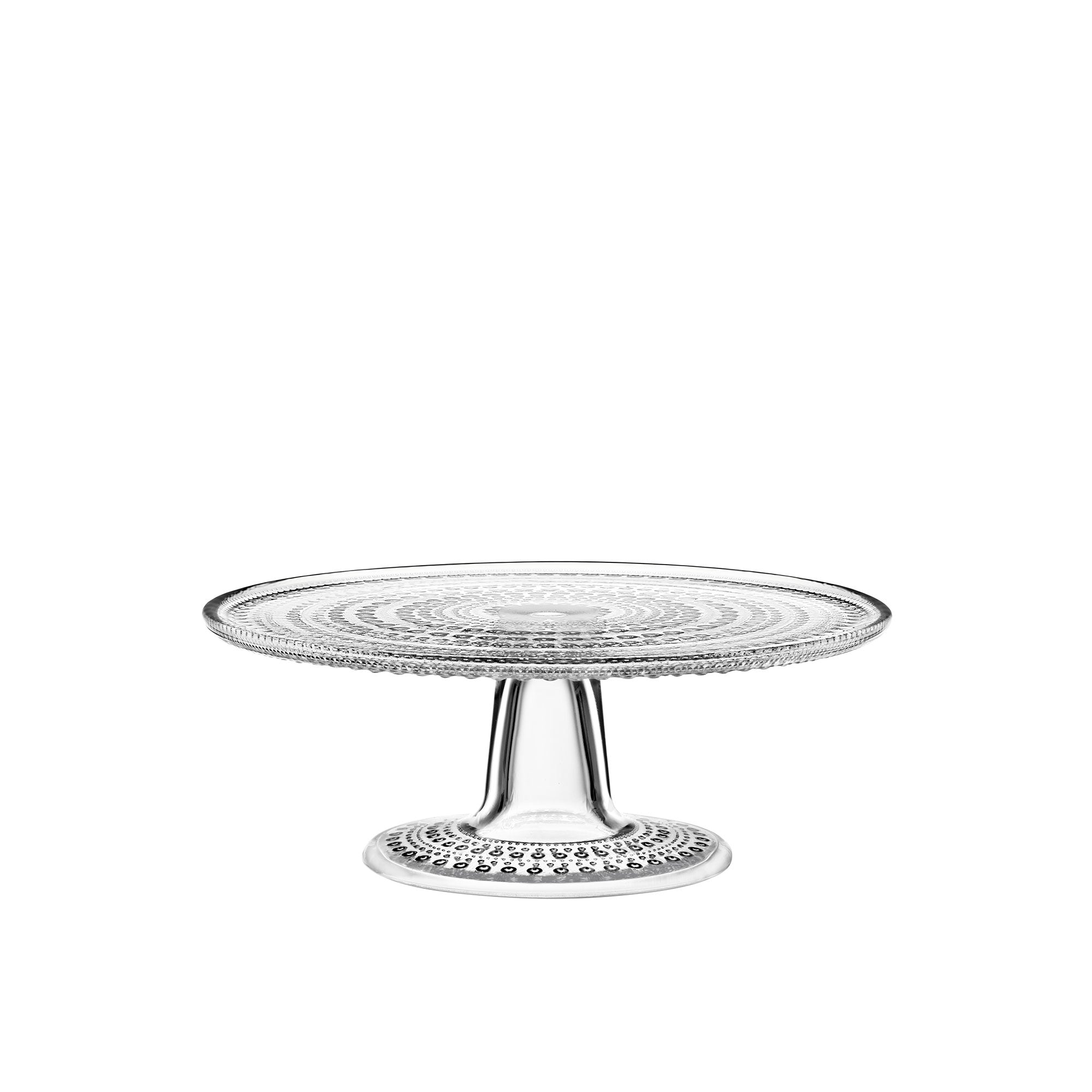 Kastehelmi Cake Stand, 9.4”, Clear