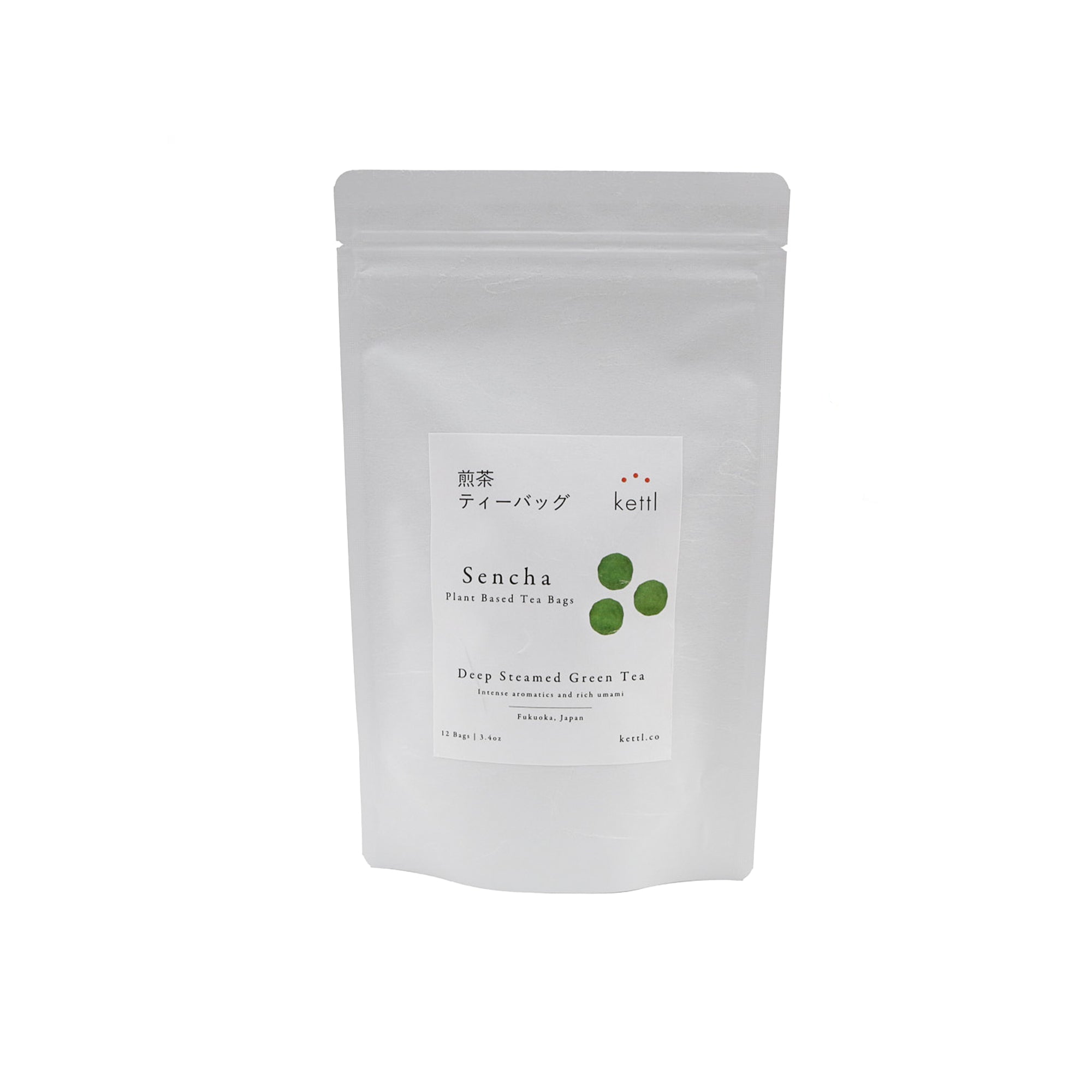 Sencha Green Tea, 12 Tea Bags