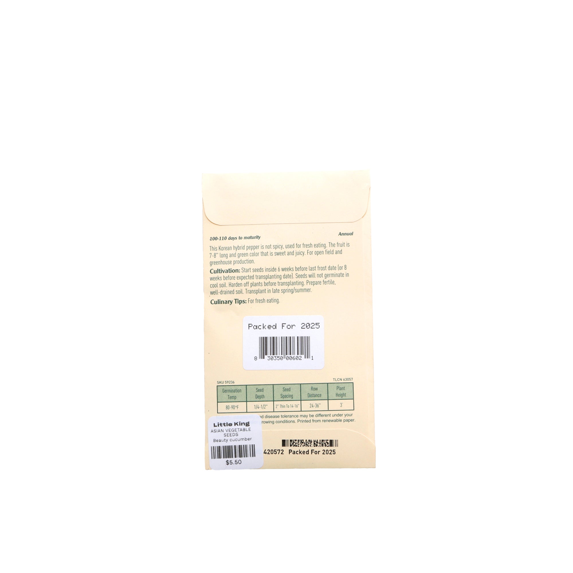 Asian Vegetable Seeds
