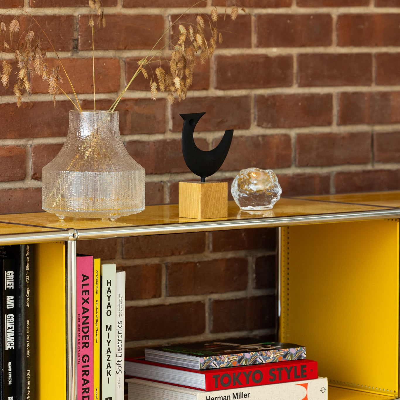 Cast Iron Bird Sculpture