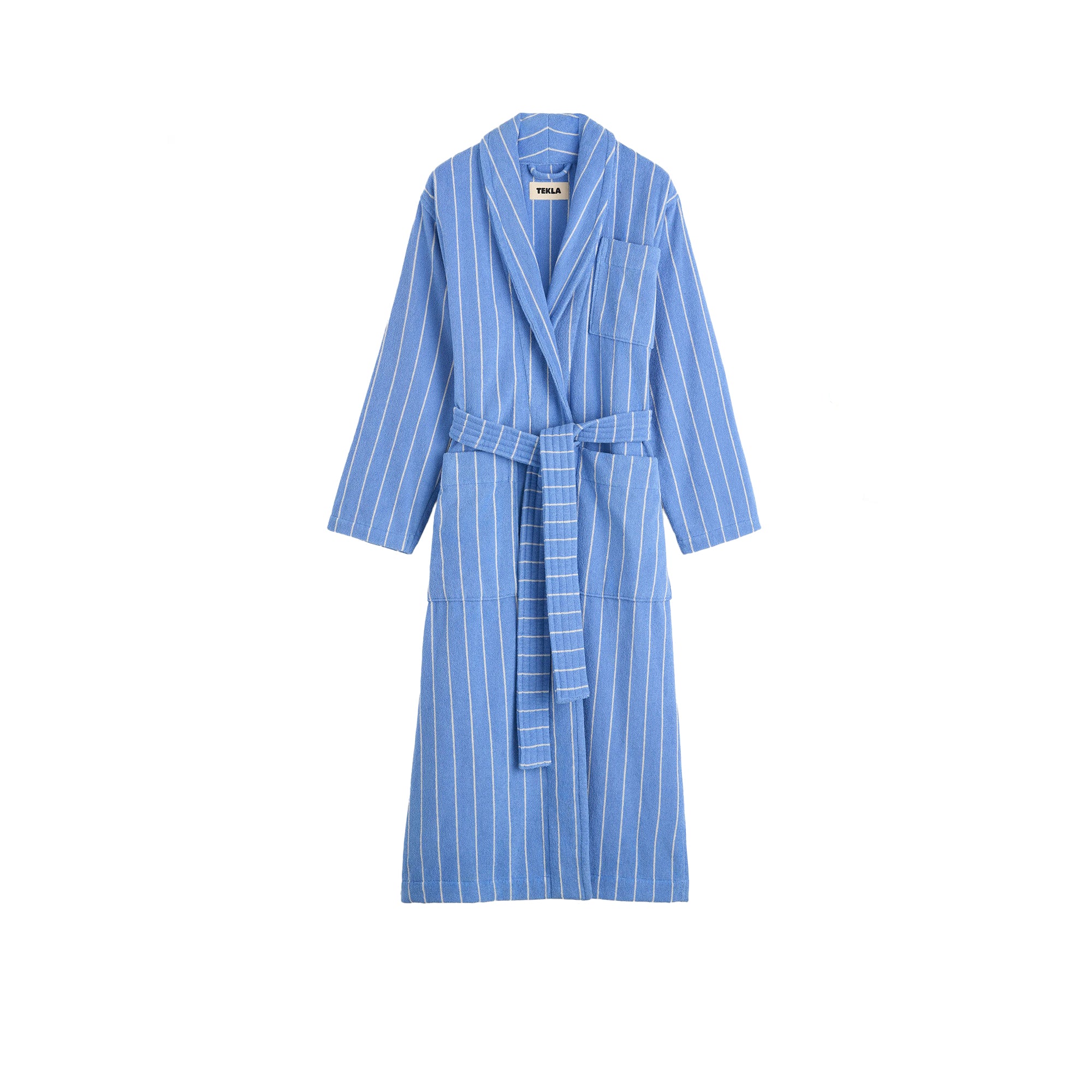 Marseille Striped Classic Terry Bathrobe