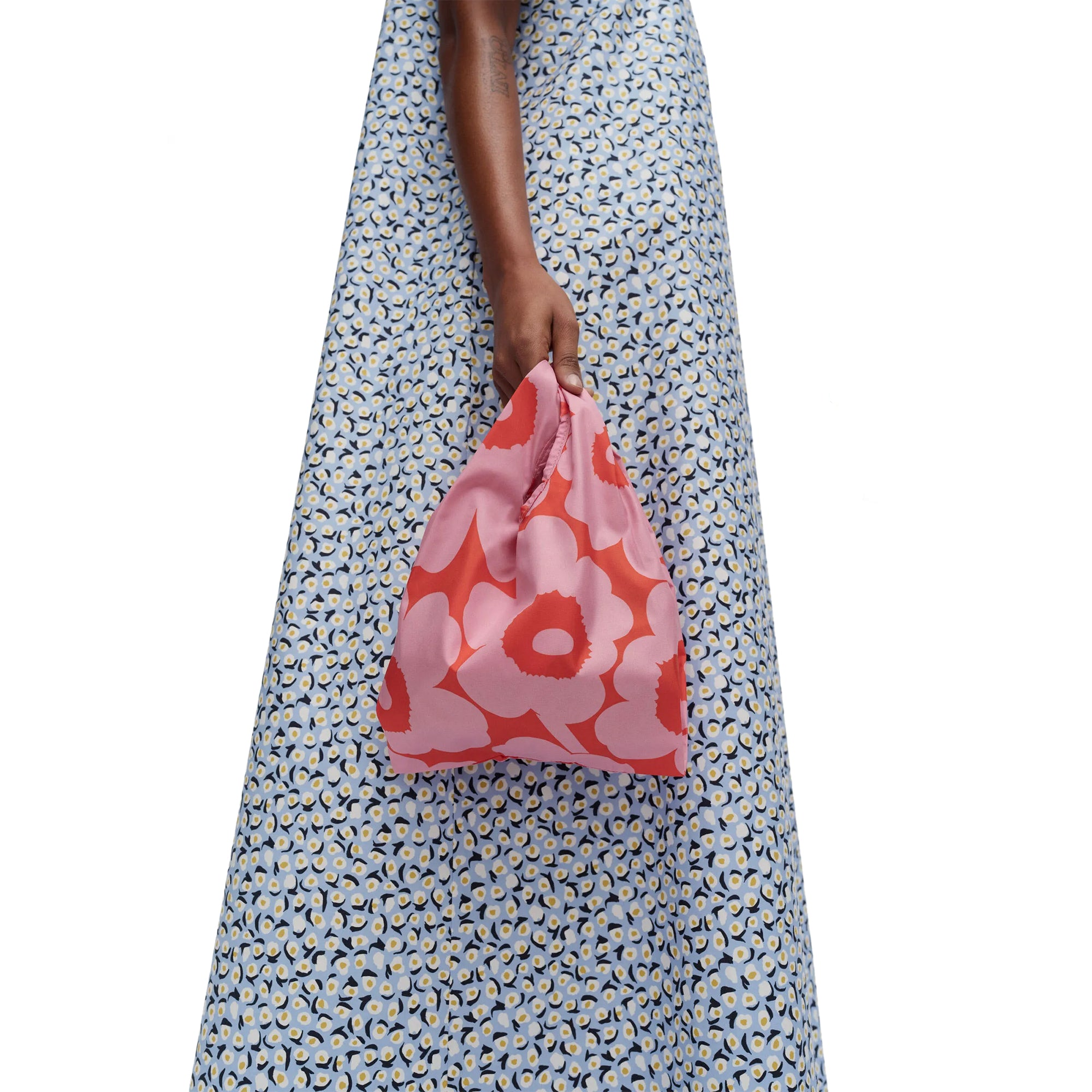 Mini Unikko Smartbag, Rose + Red