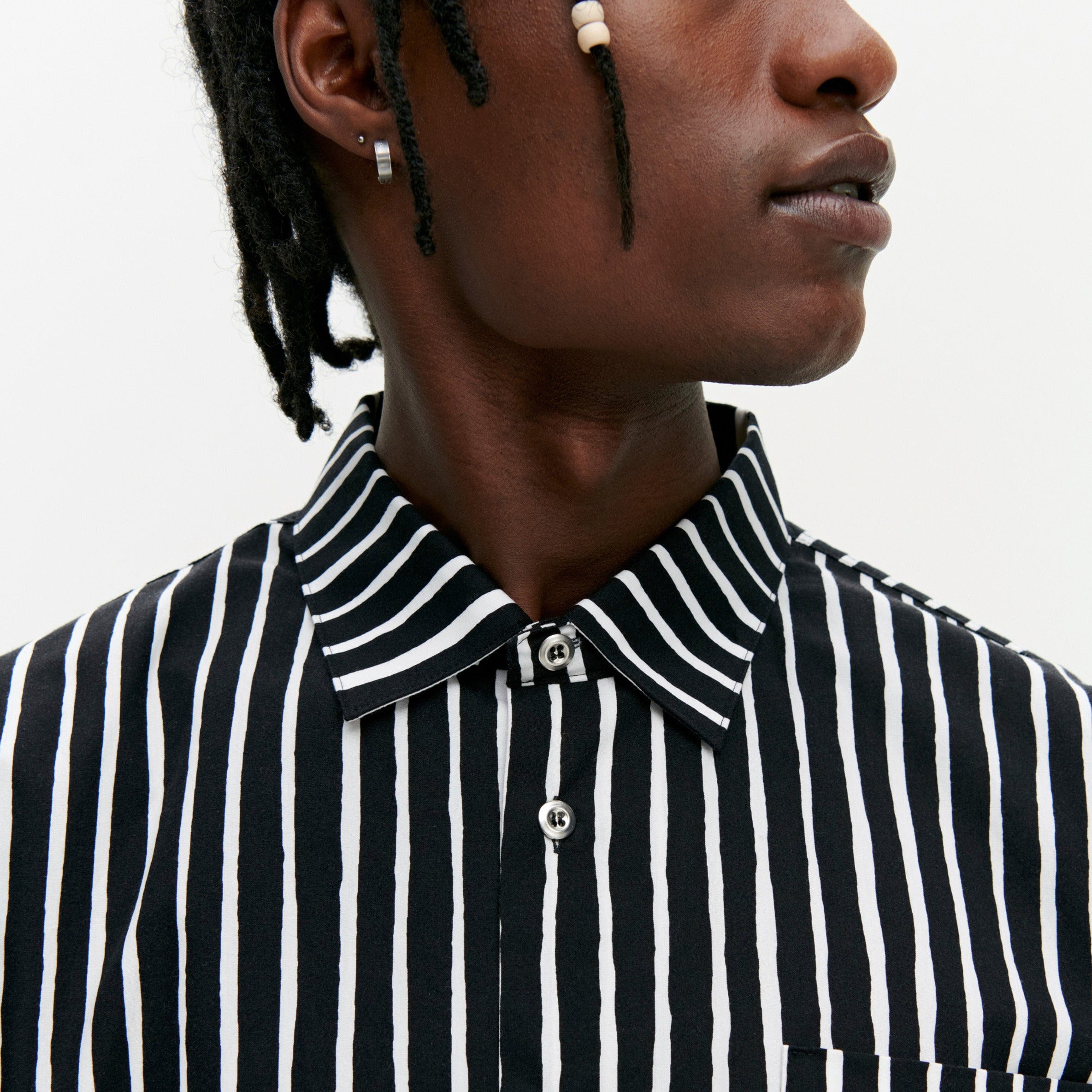 Jokapoika Shirt - Black + White