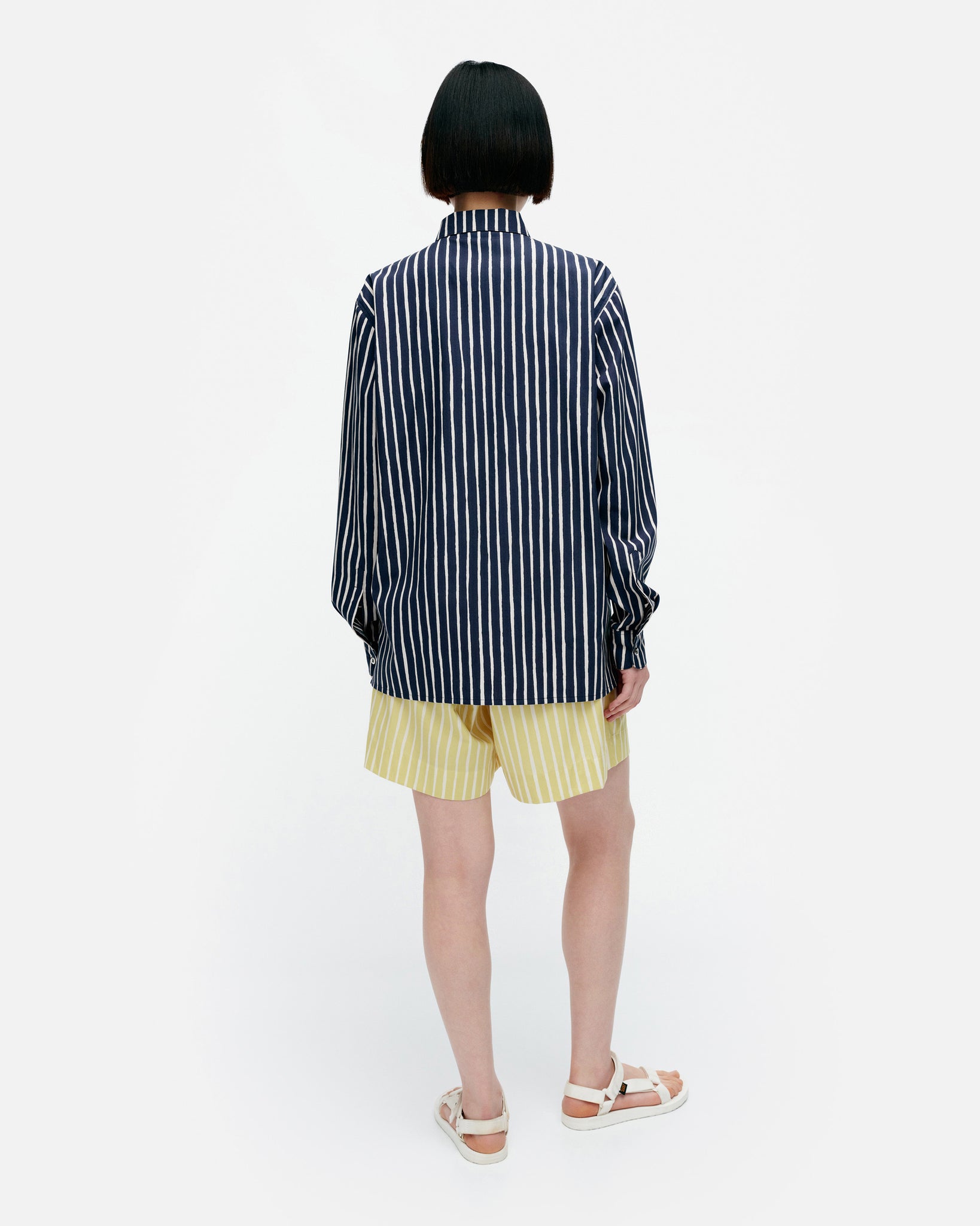 Jokapoika Shirt - Navy + White