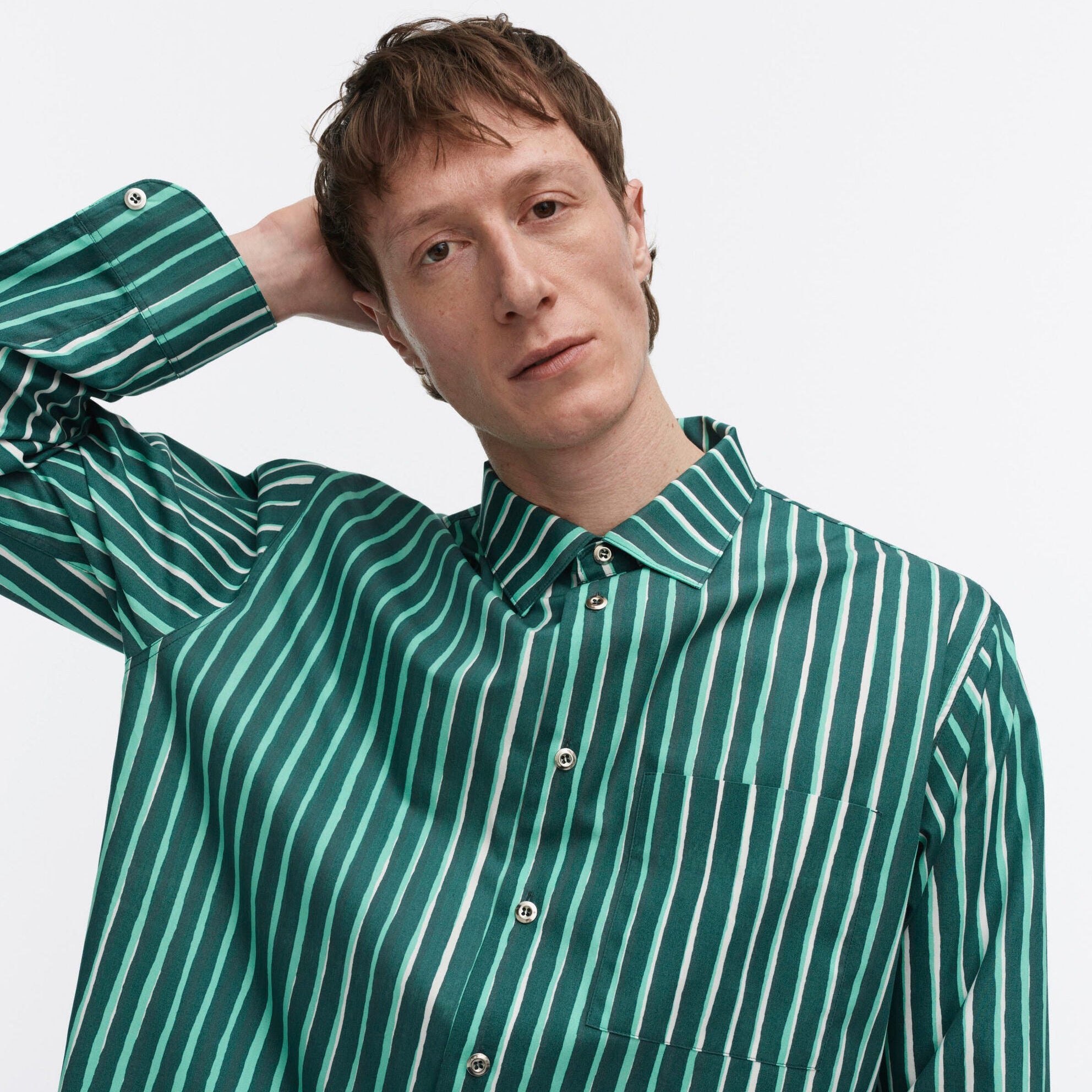 Jokapoika Shirt- Emerald Green