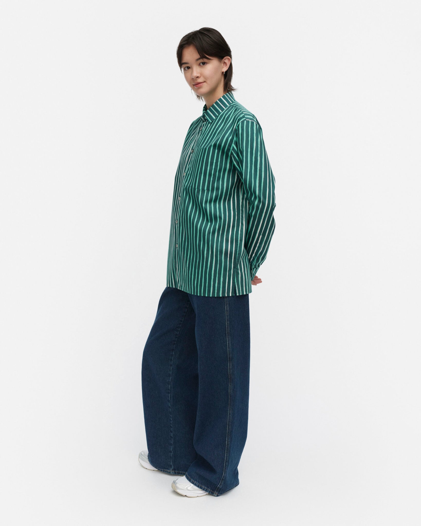 Jokapoika Shirt- Emerald Green