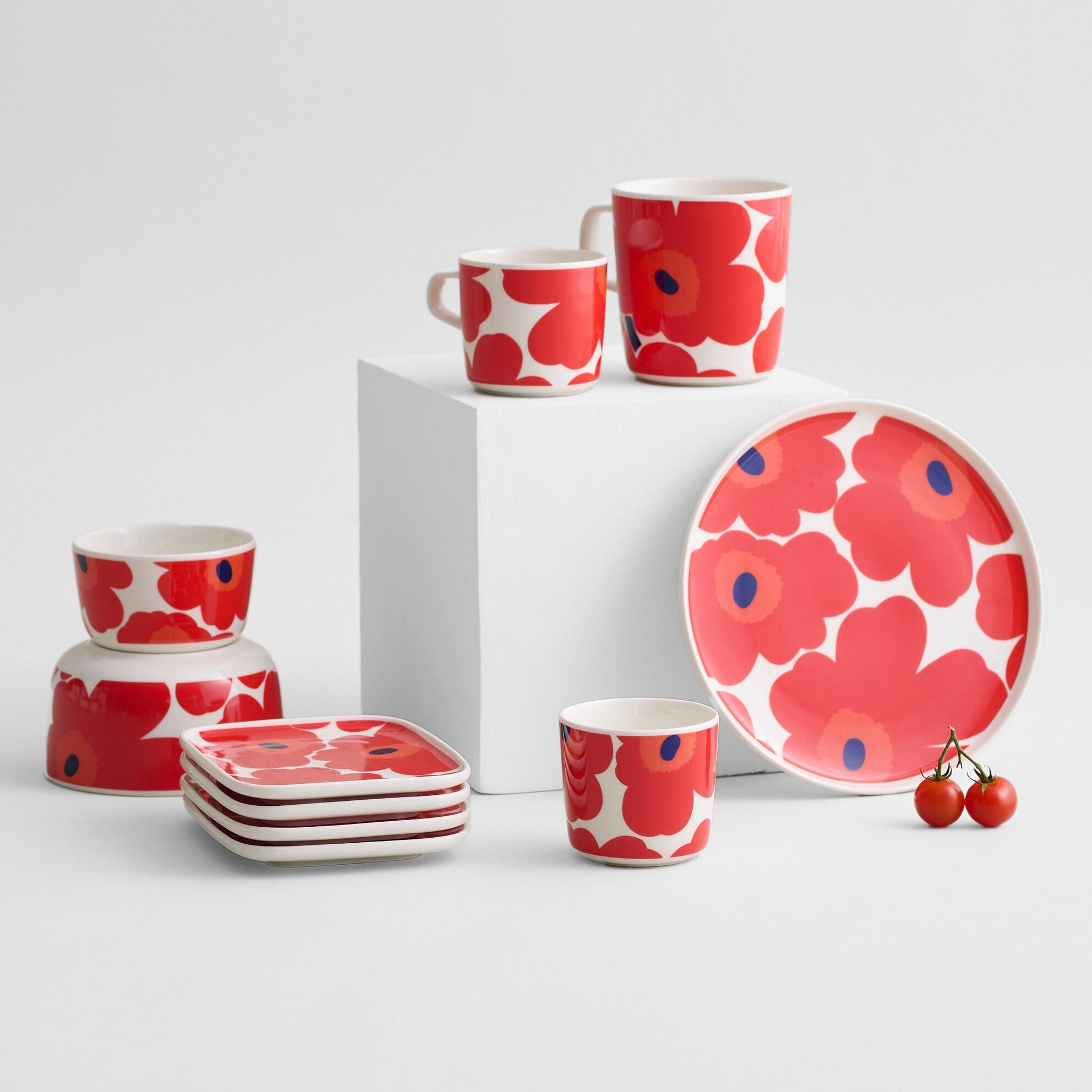 Oiva / Unikko Mug, Red, 14 oz.