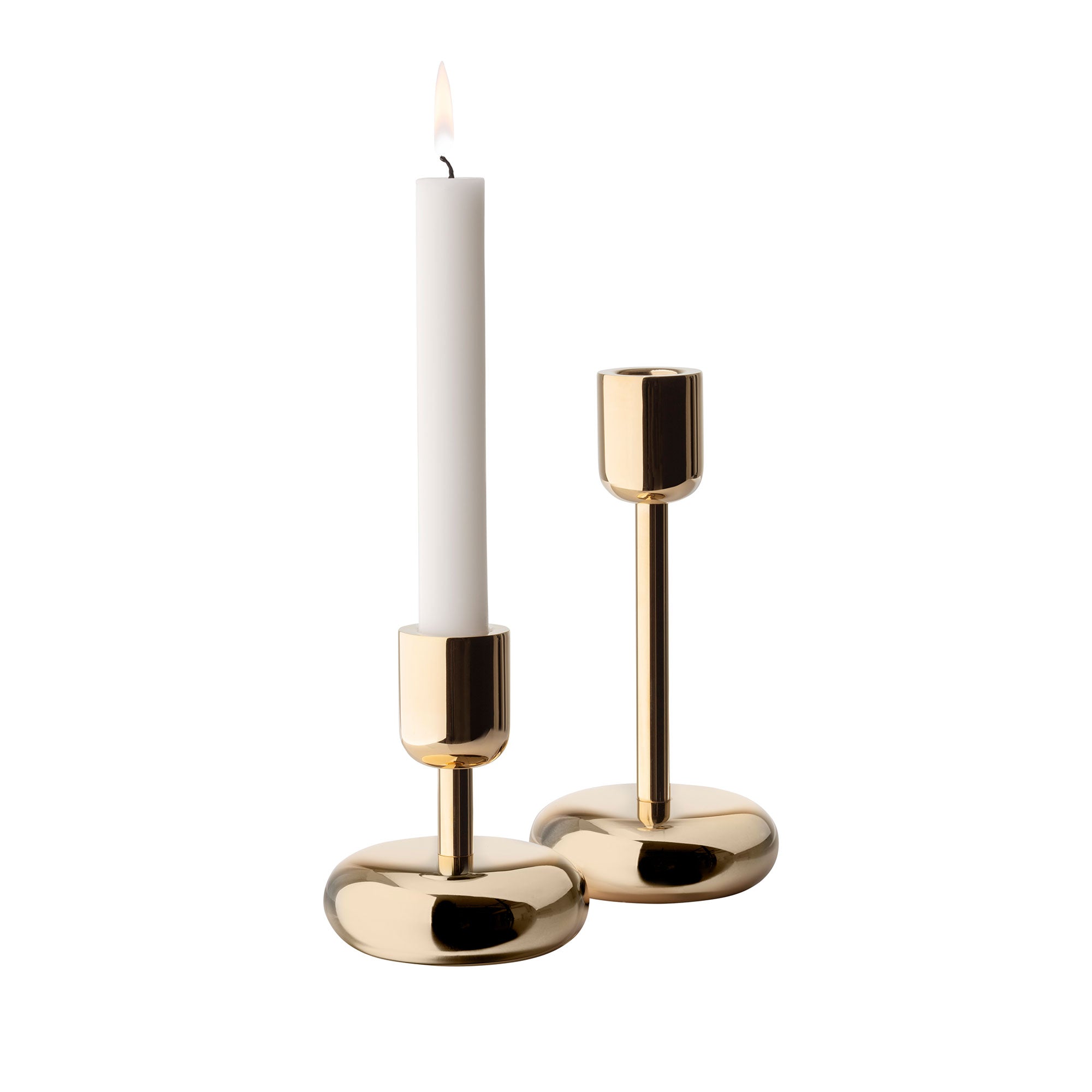 Nappula Candleholder, Brass, Set of 2