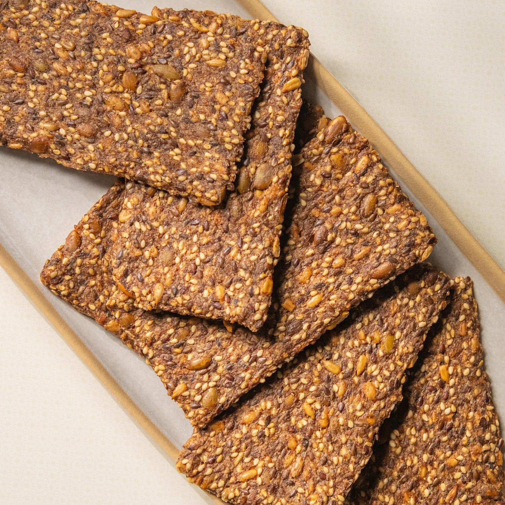 Seeded Gluten-Free Crisps