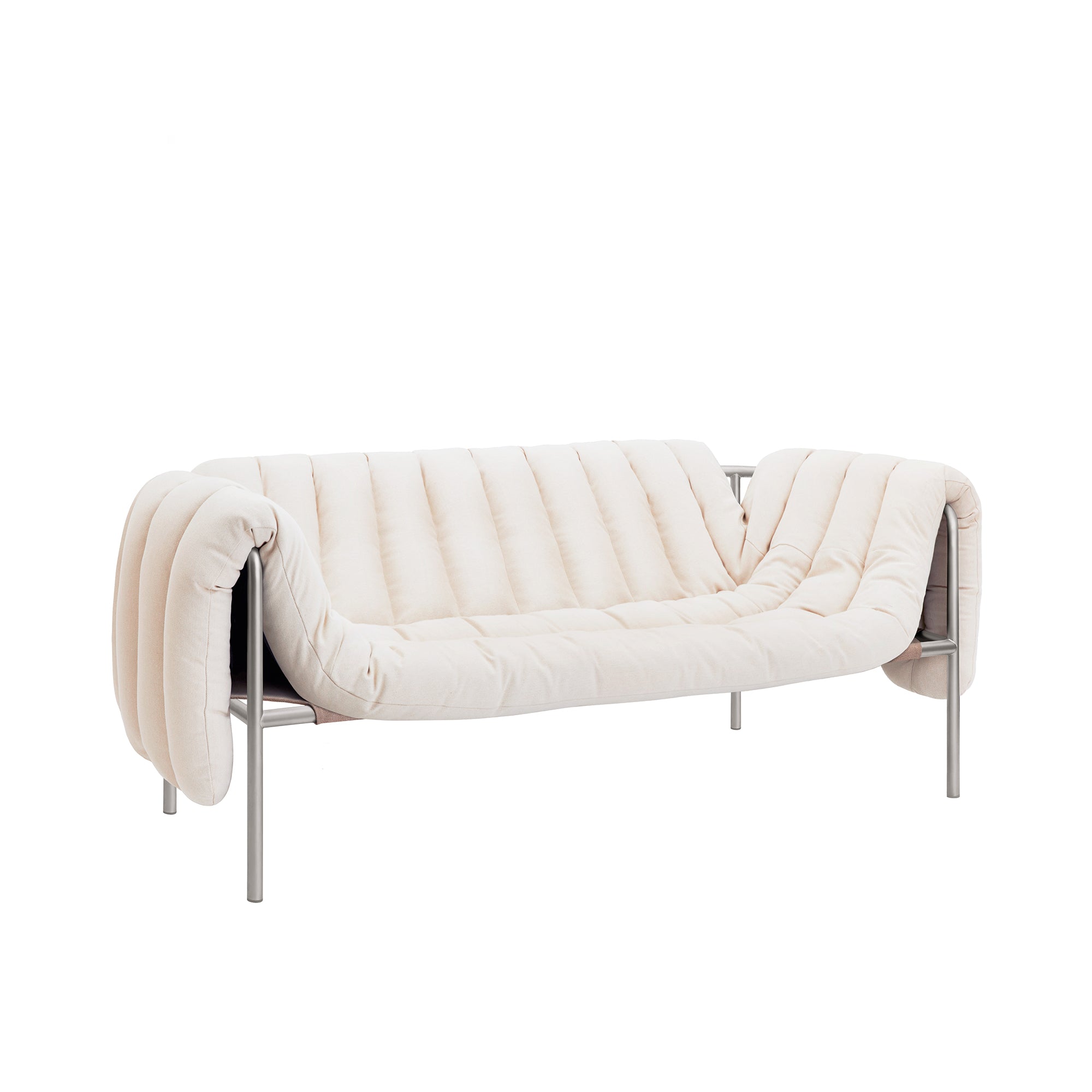Puffy Sofa, Stainless Steel
