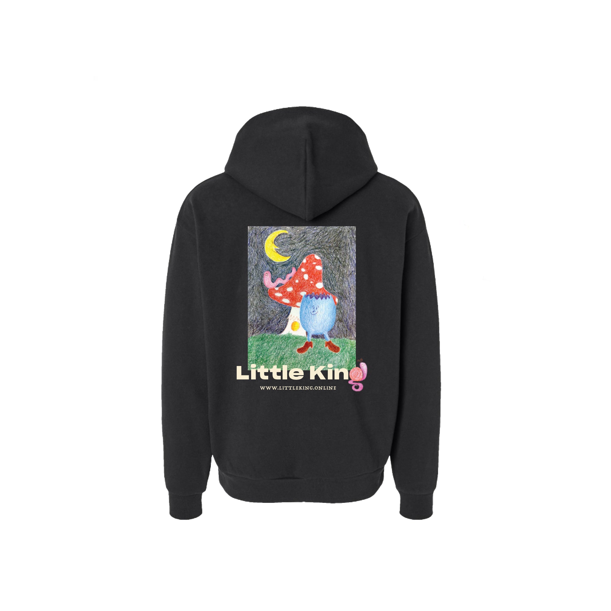 Sakari x Little King Hooded Sweatshirt