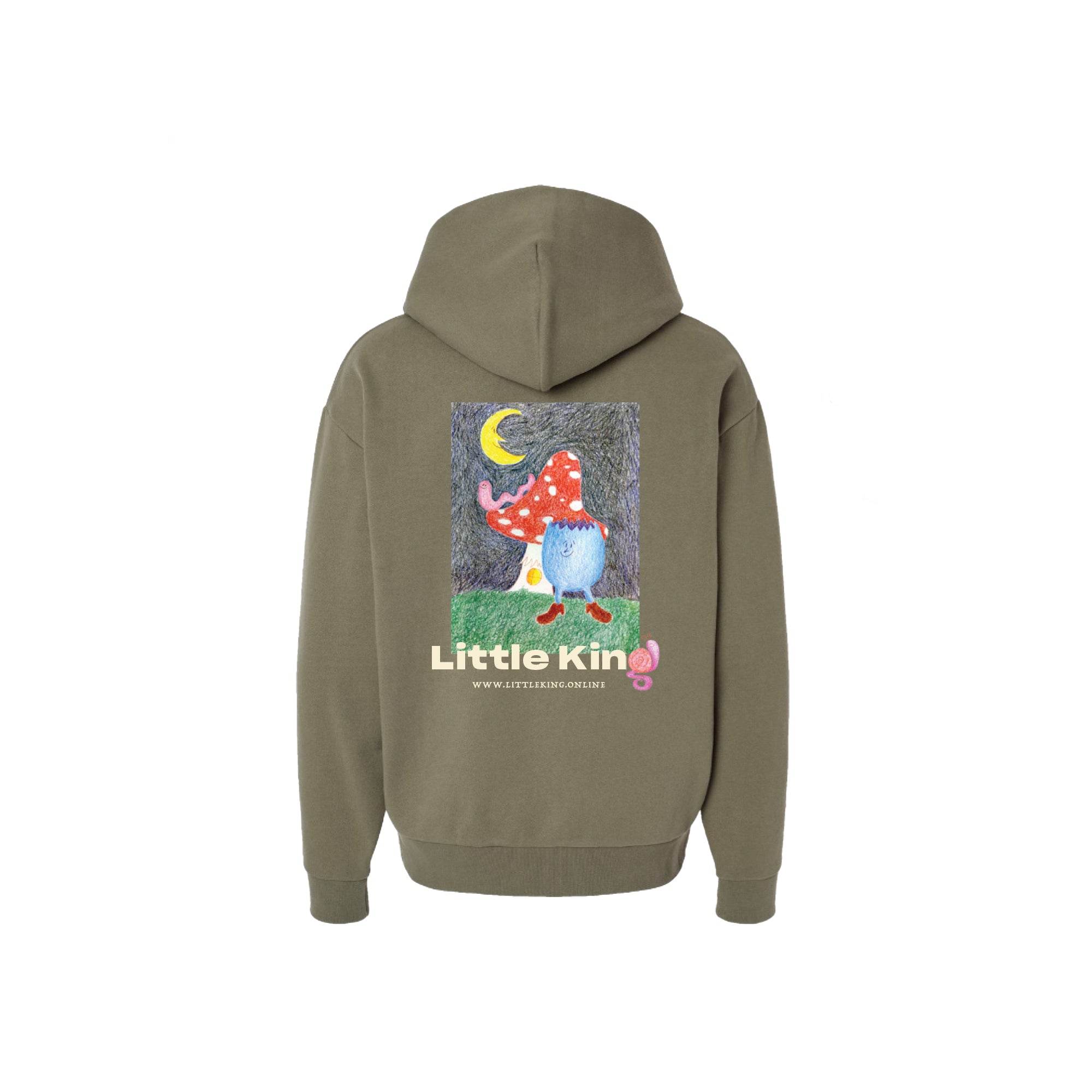 Sakari x Little King Hooded Sweatshirt