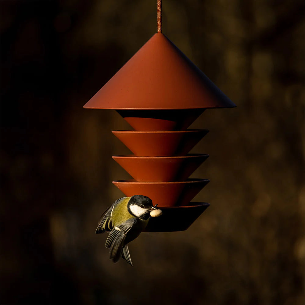 Recycled Plastic Silo Bird Feeder
