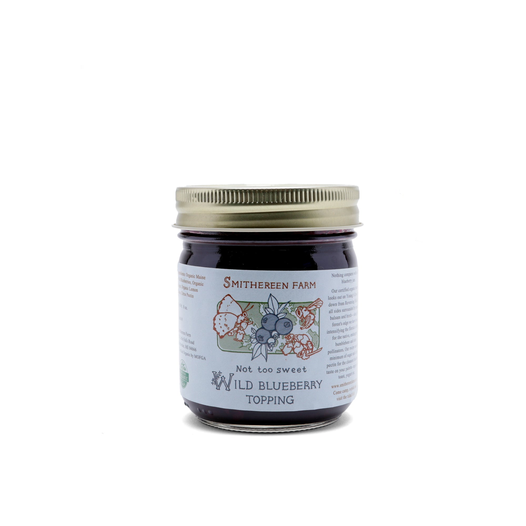 Organic Wild Blueberry Topping