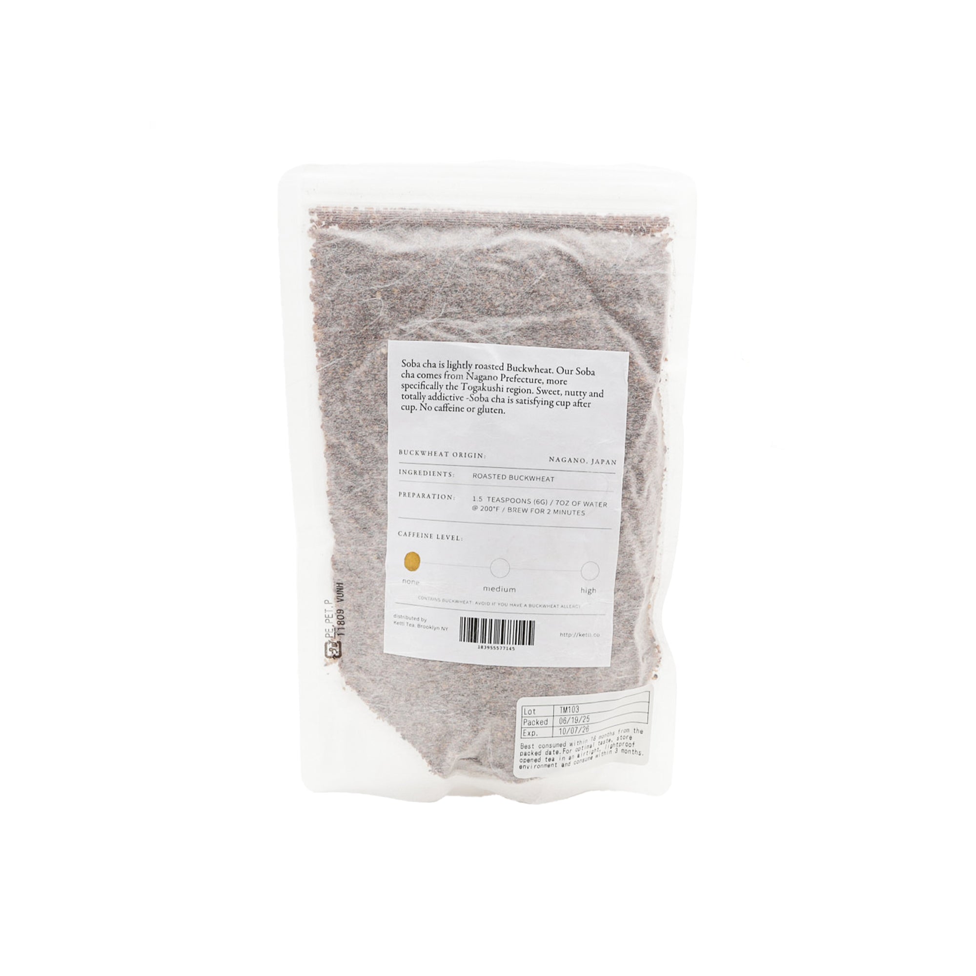 Soba Cha Nagano Buckwheat Herbal Tea