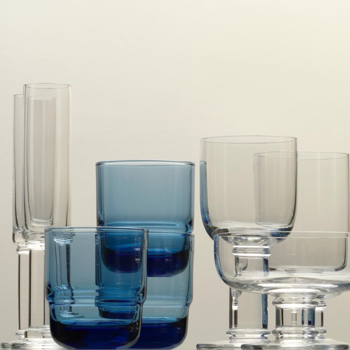 Stacking Glass Tumblers, 9.5 oz.