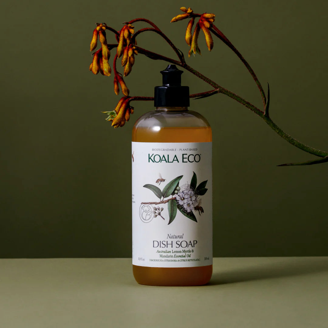 Lemon Myrtle + Mandarin Dish Soap, 16 oz.