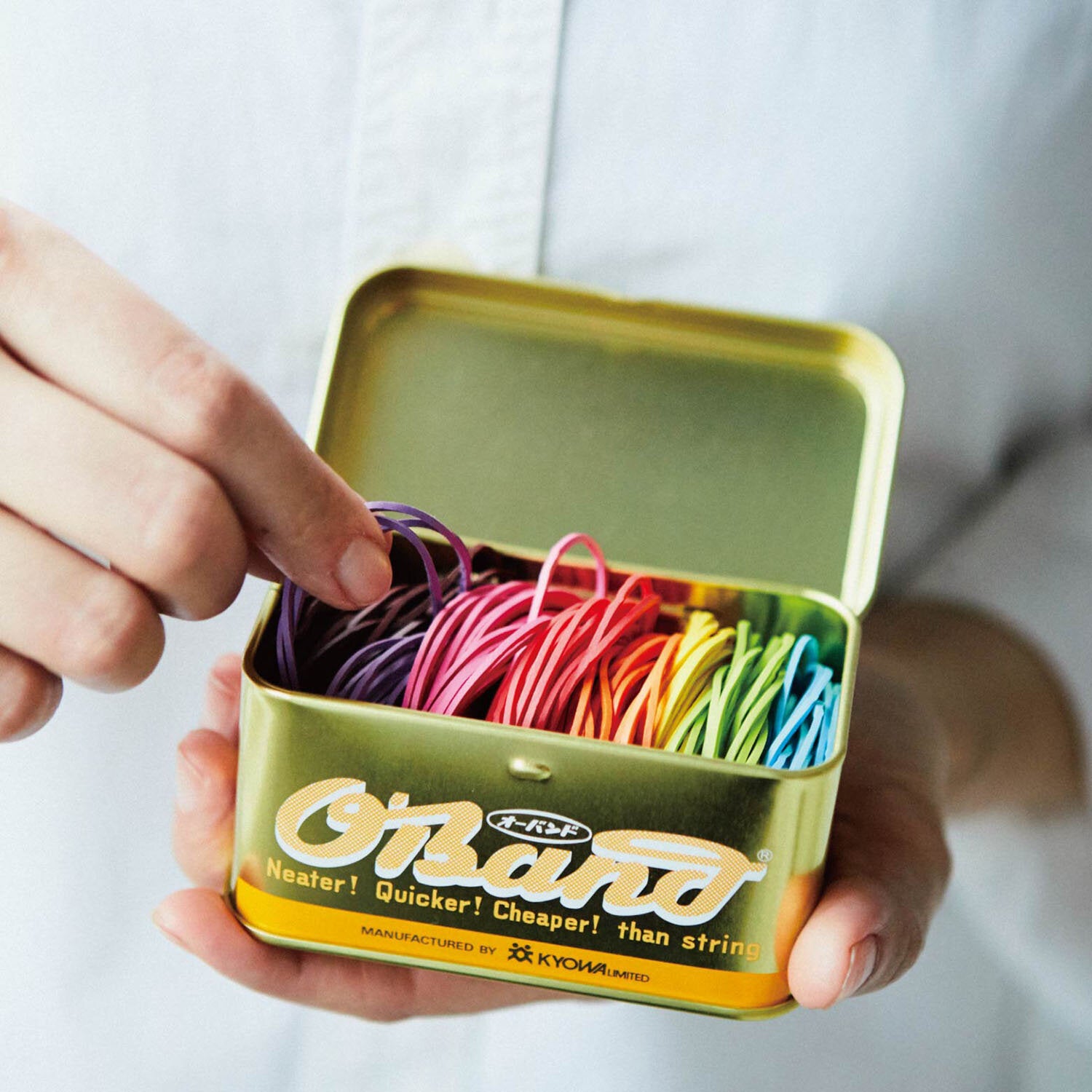 O'Band Rubber Bands Tin