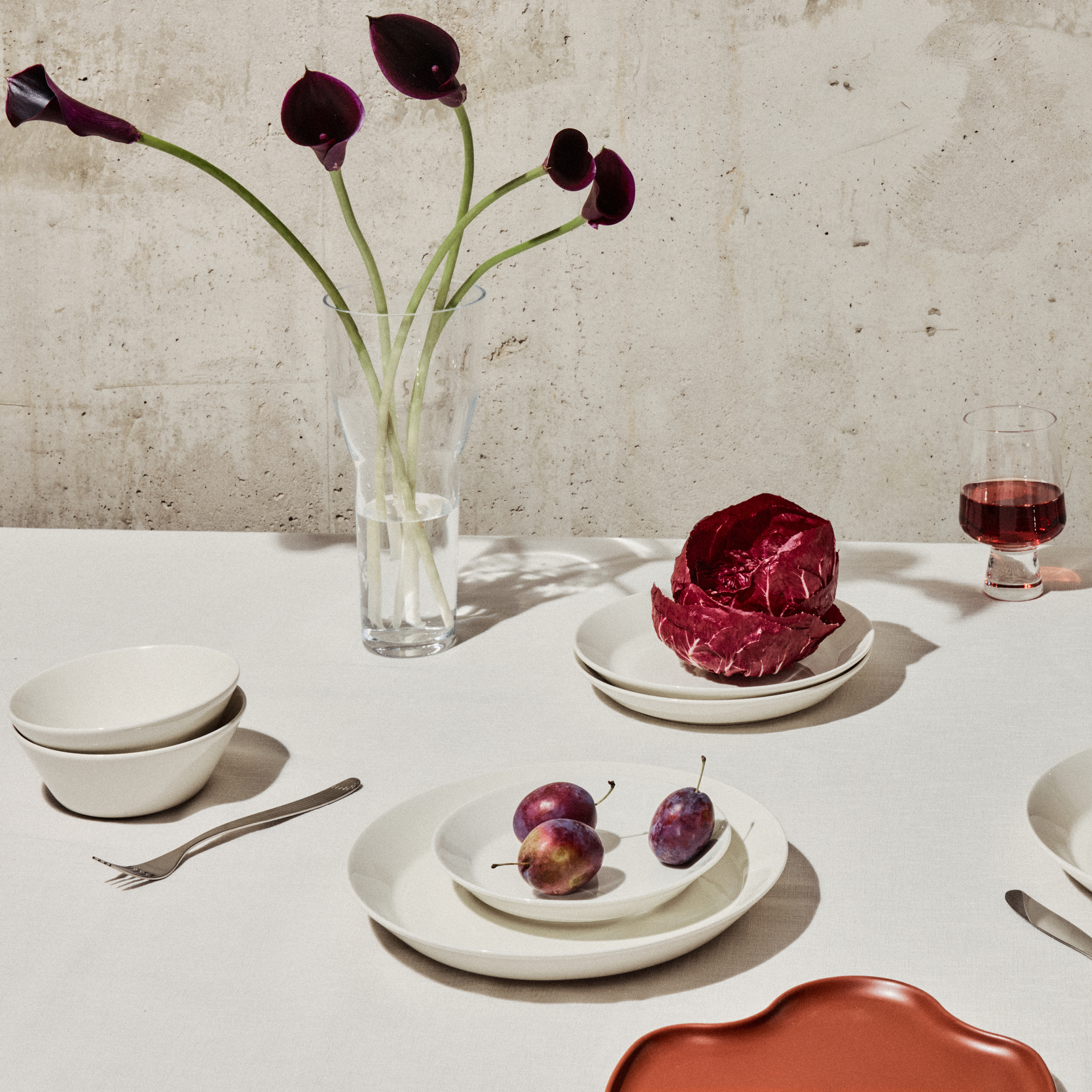 Teema Deep Bowl, 8.25", White