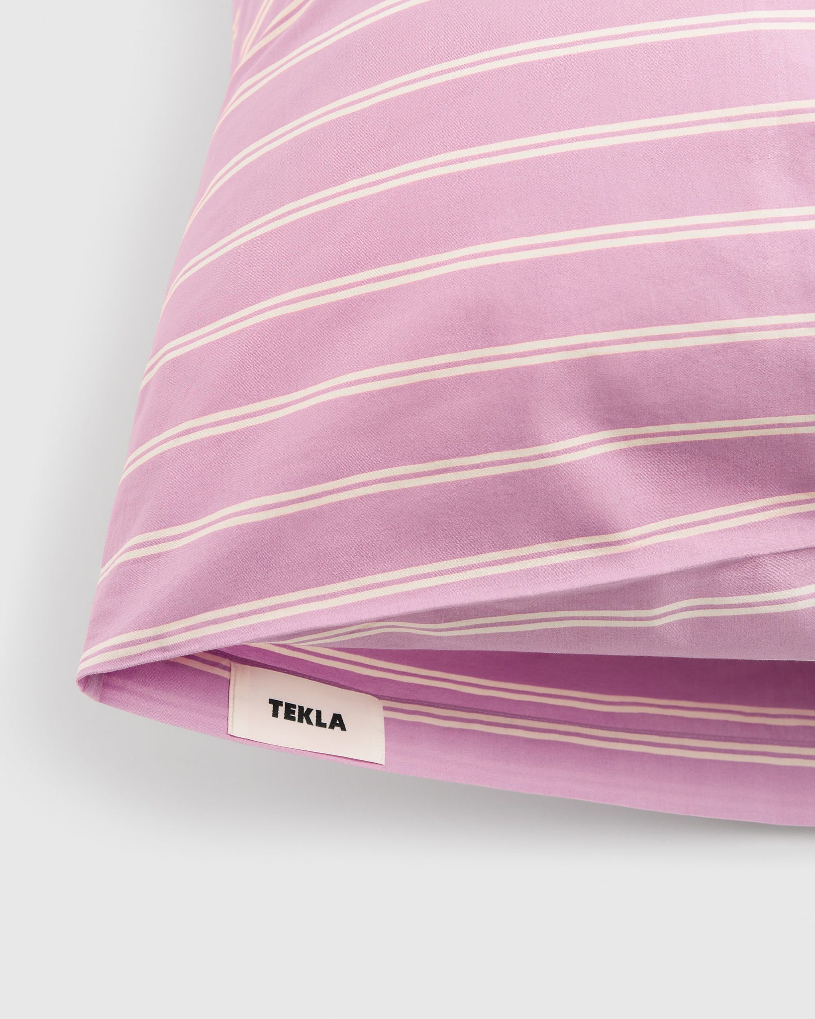Percale Bedding, Mallow Pink Stripes