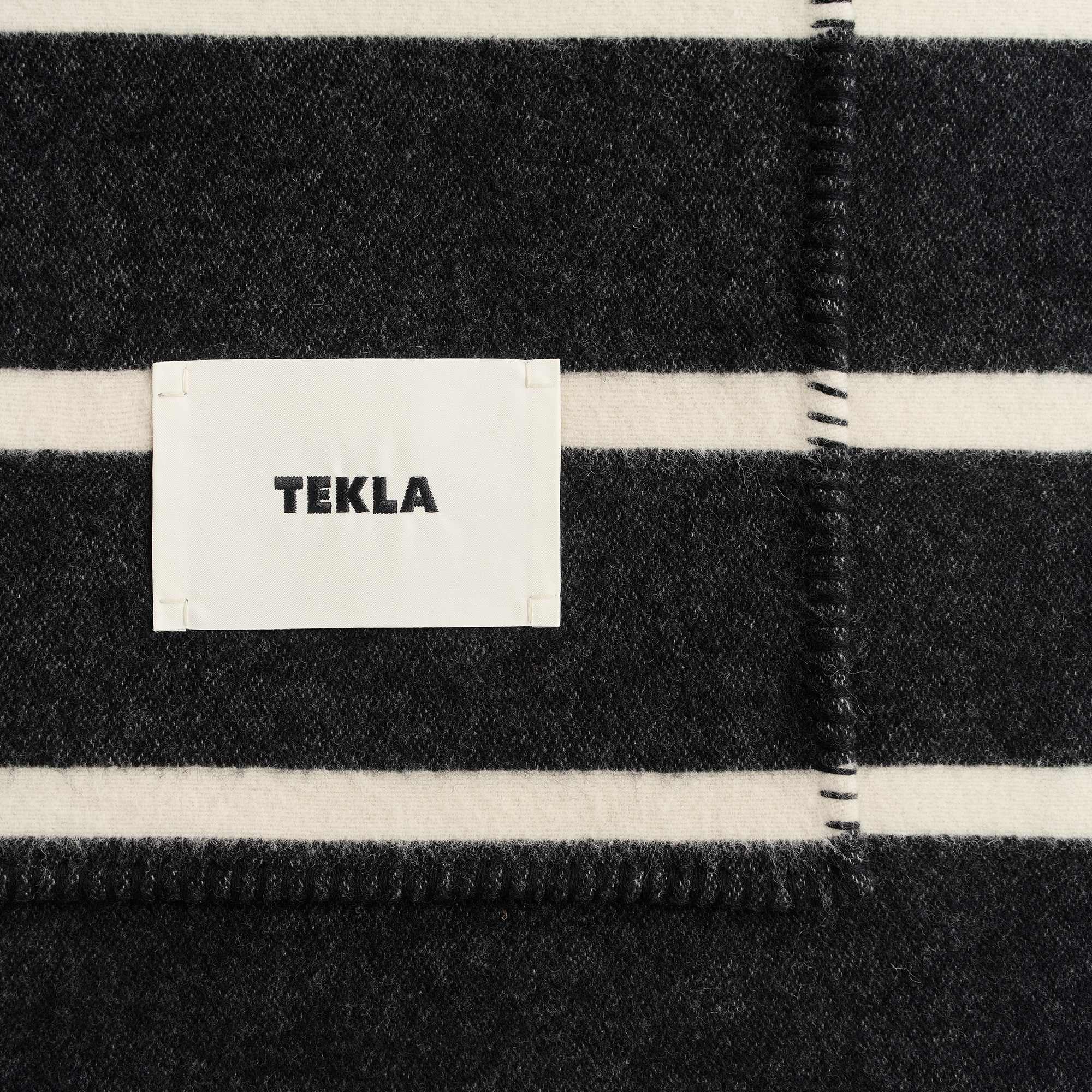 Lambswool Blanket, Starling Stripes