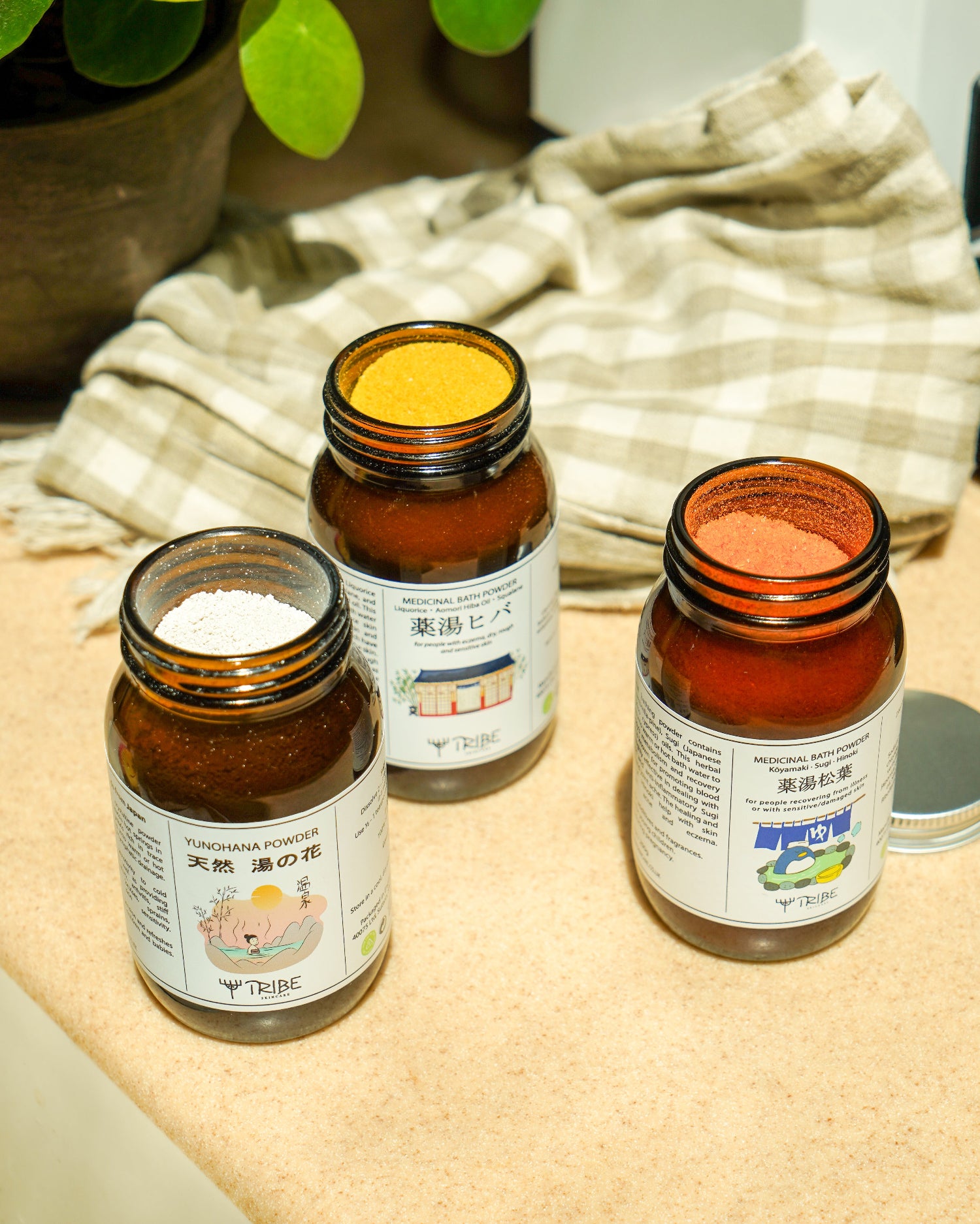 Japanese Bath Powder with Kōyamaki, Sugi & Hinoki