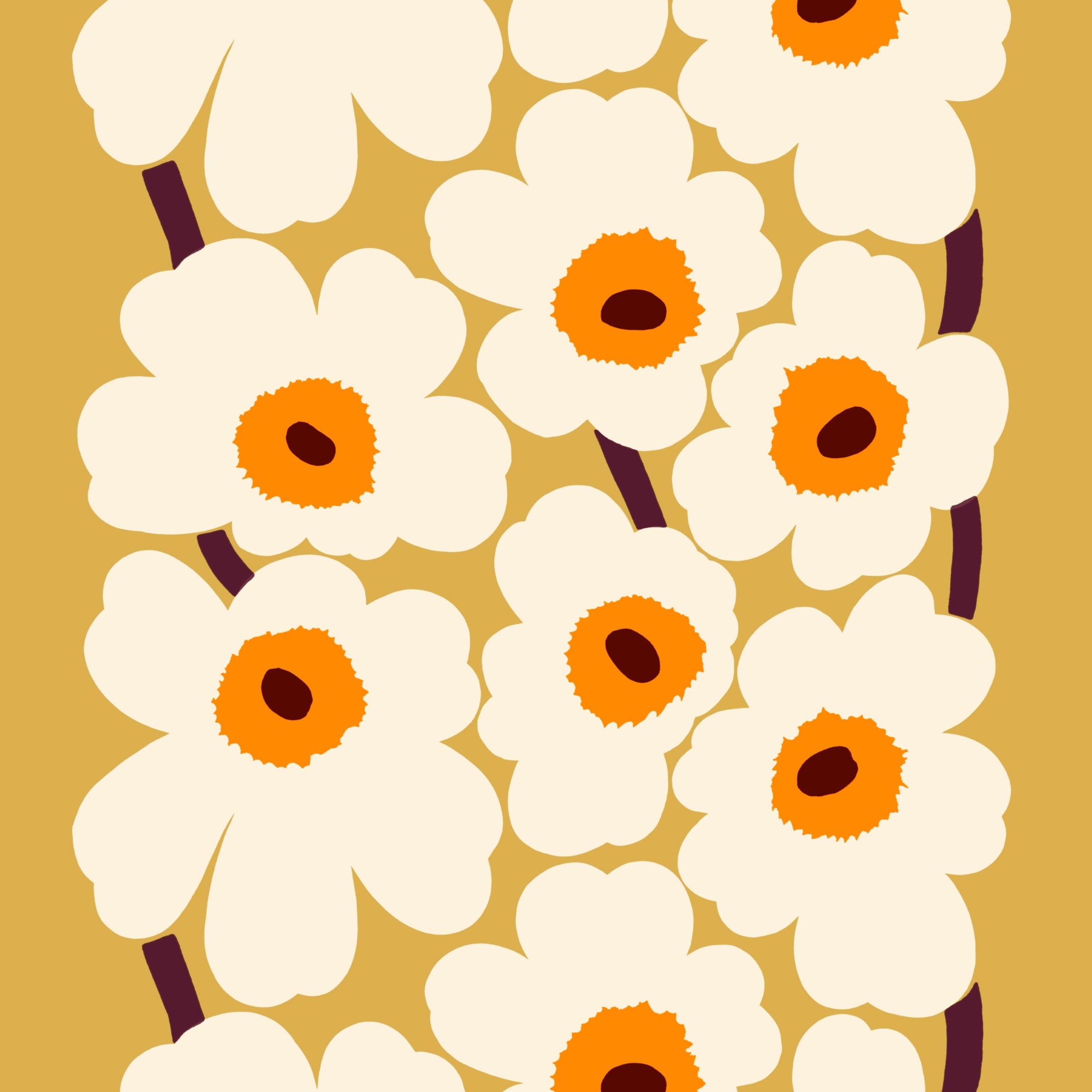 Unikko Cushion Cover, 16 x 24 in