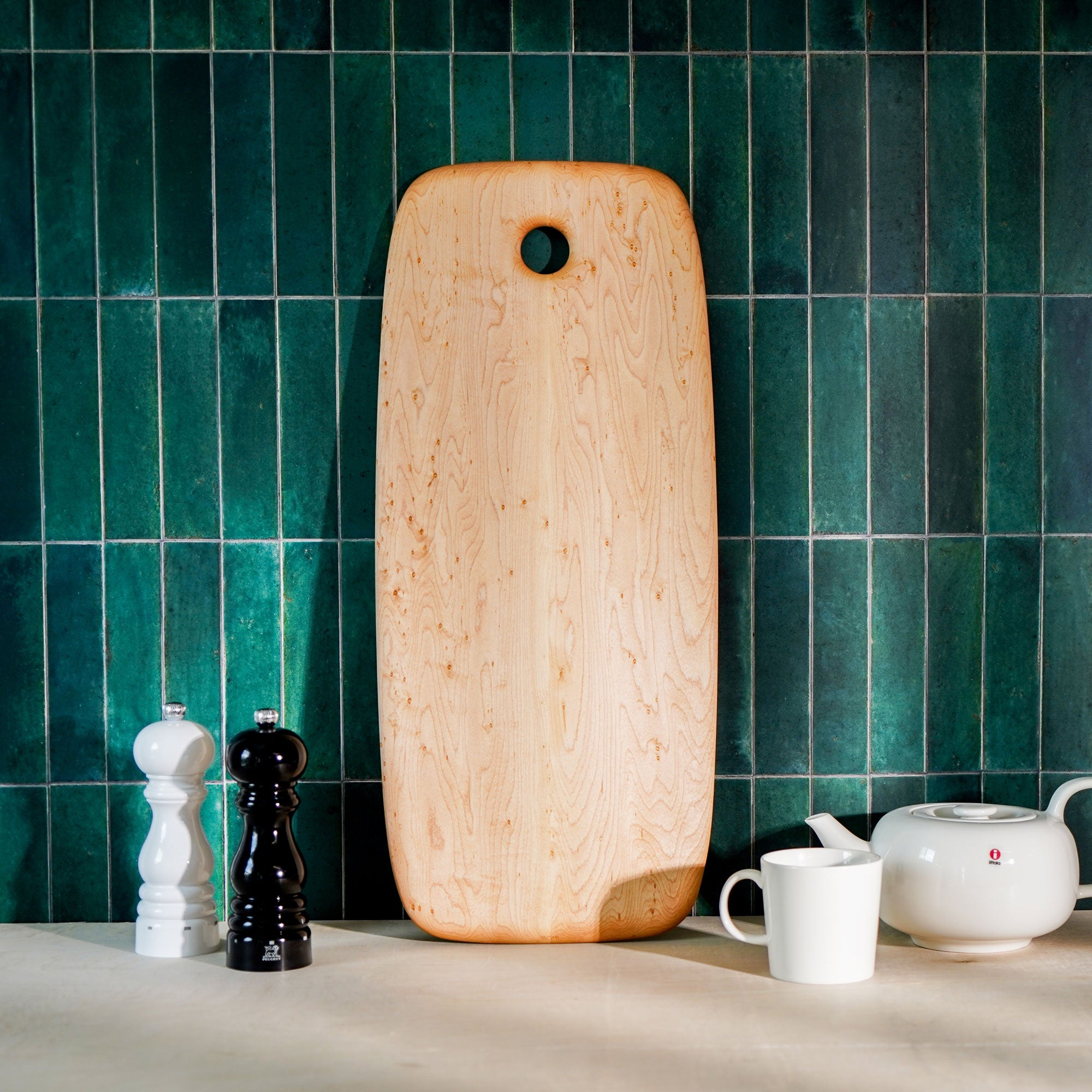 Bird's-Eye Maple Cutting Board, Rectangle