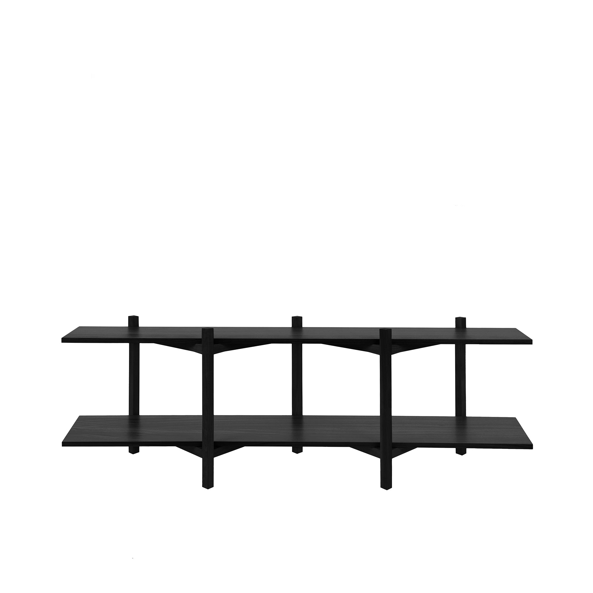 Zig Zag Media Shelf