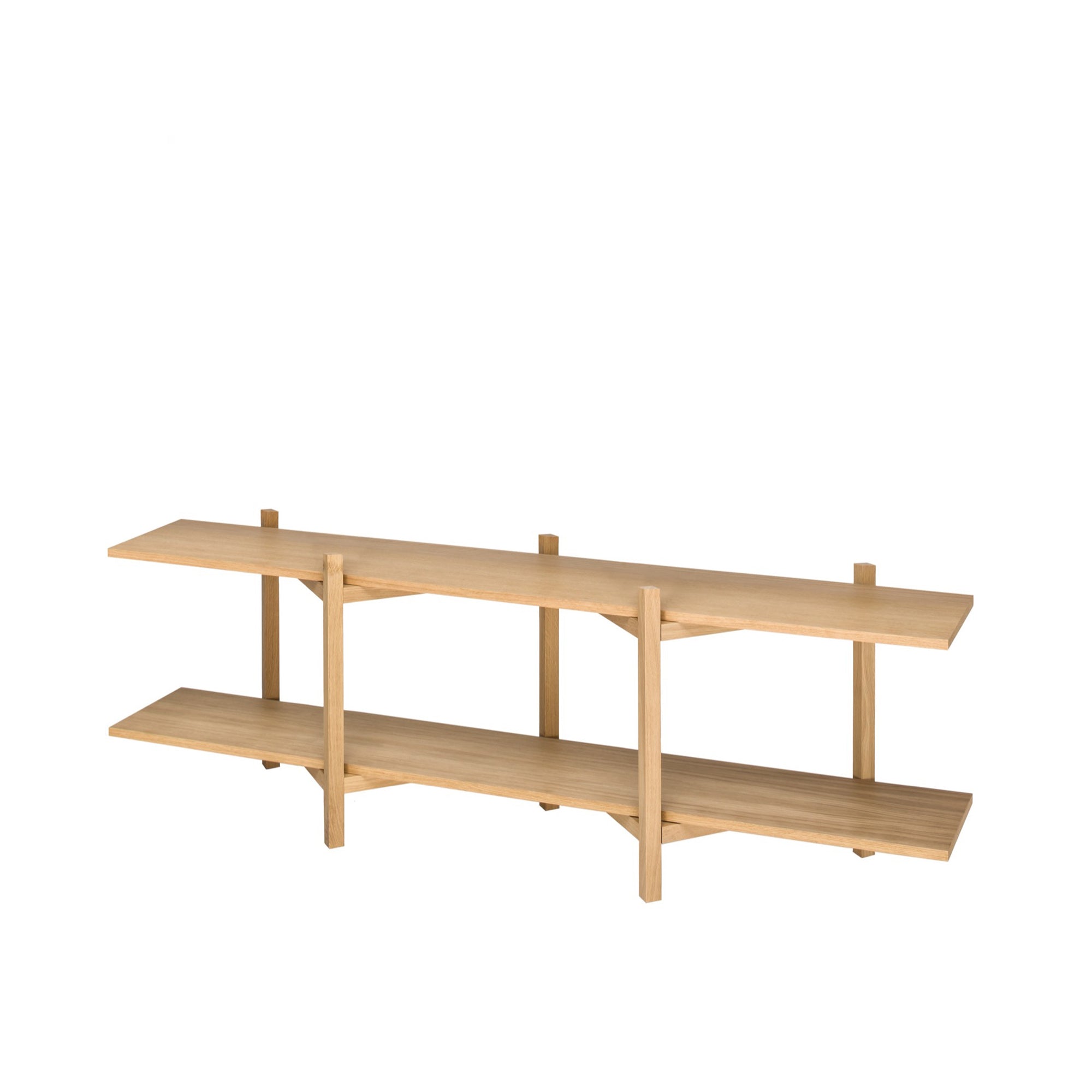 Zig Zag Media Shelf