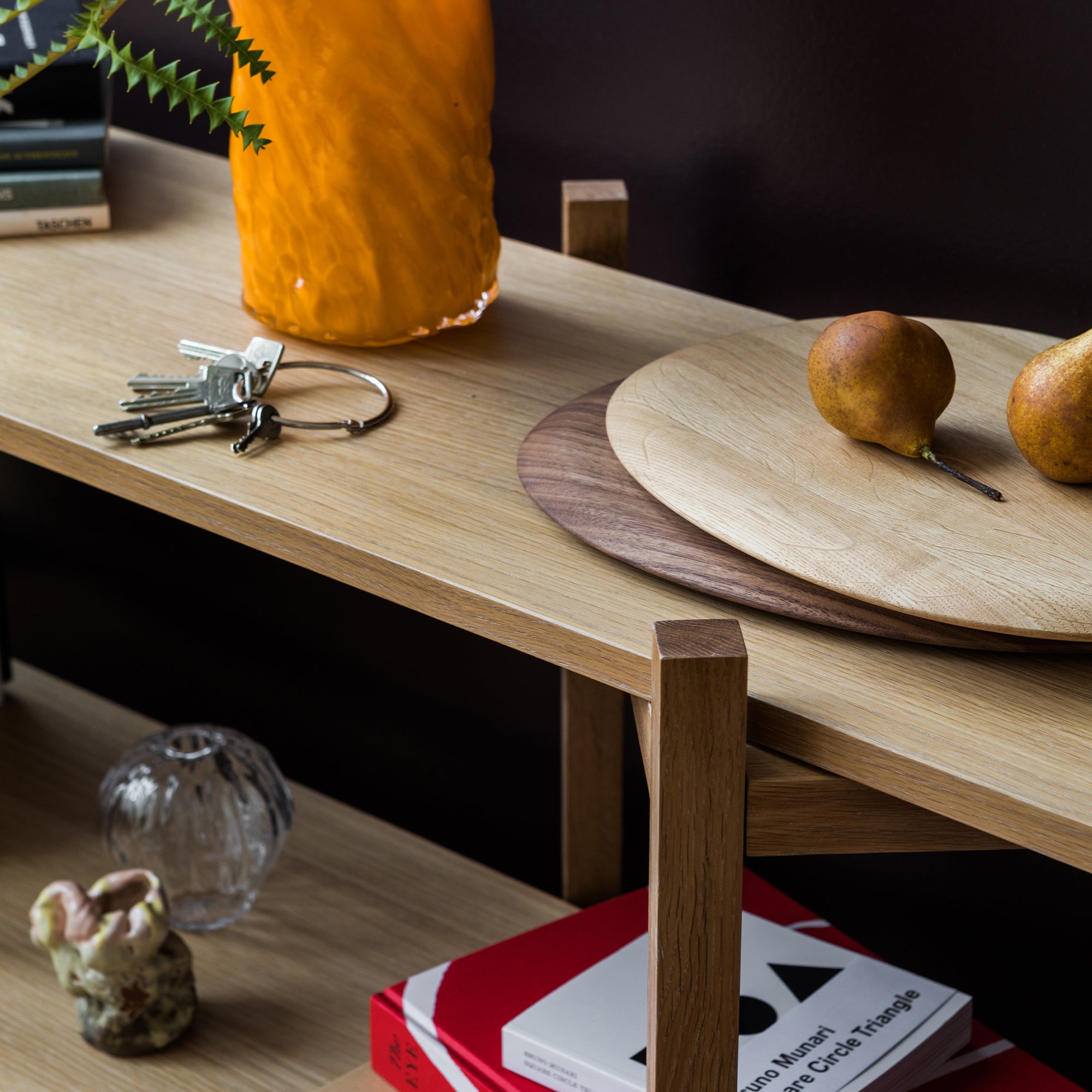 Zig Zag Media Shelf