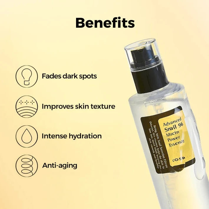 Advanced Snail 96 Mucin Power Essence, 100mL
