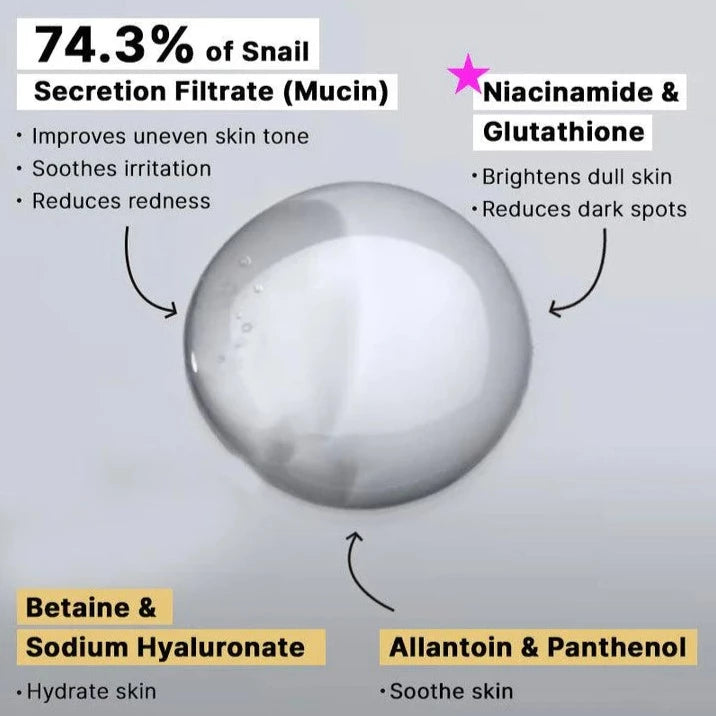 Advanced Snail Radiance Dual Essence, 80mL