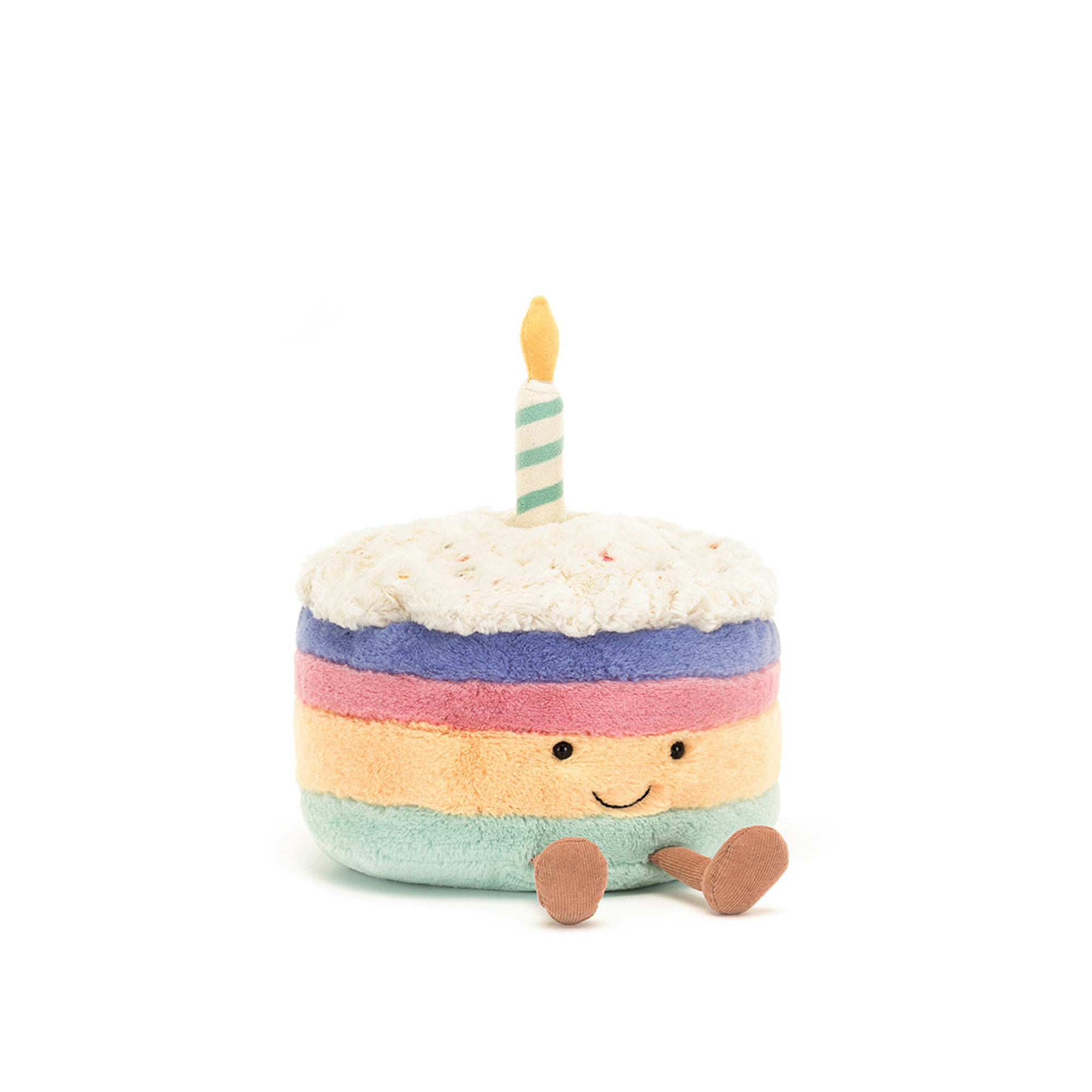 Amuseables Rainbow Birthday Cake, Medium