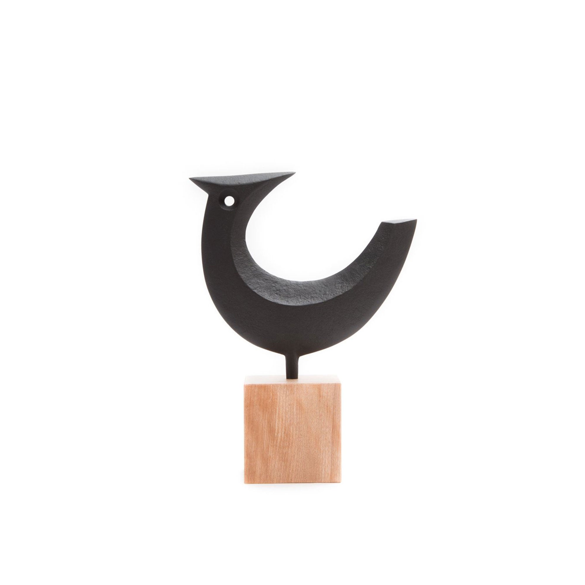 Cast Iron Bird Sculpture