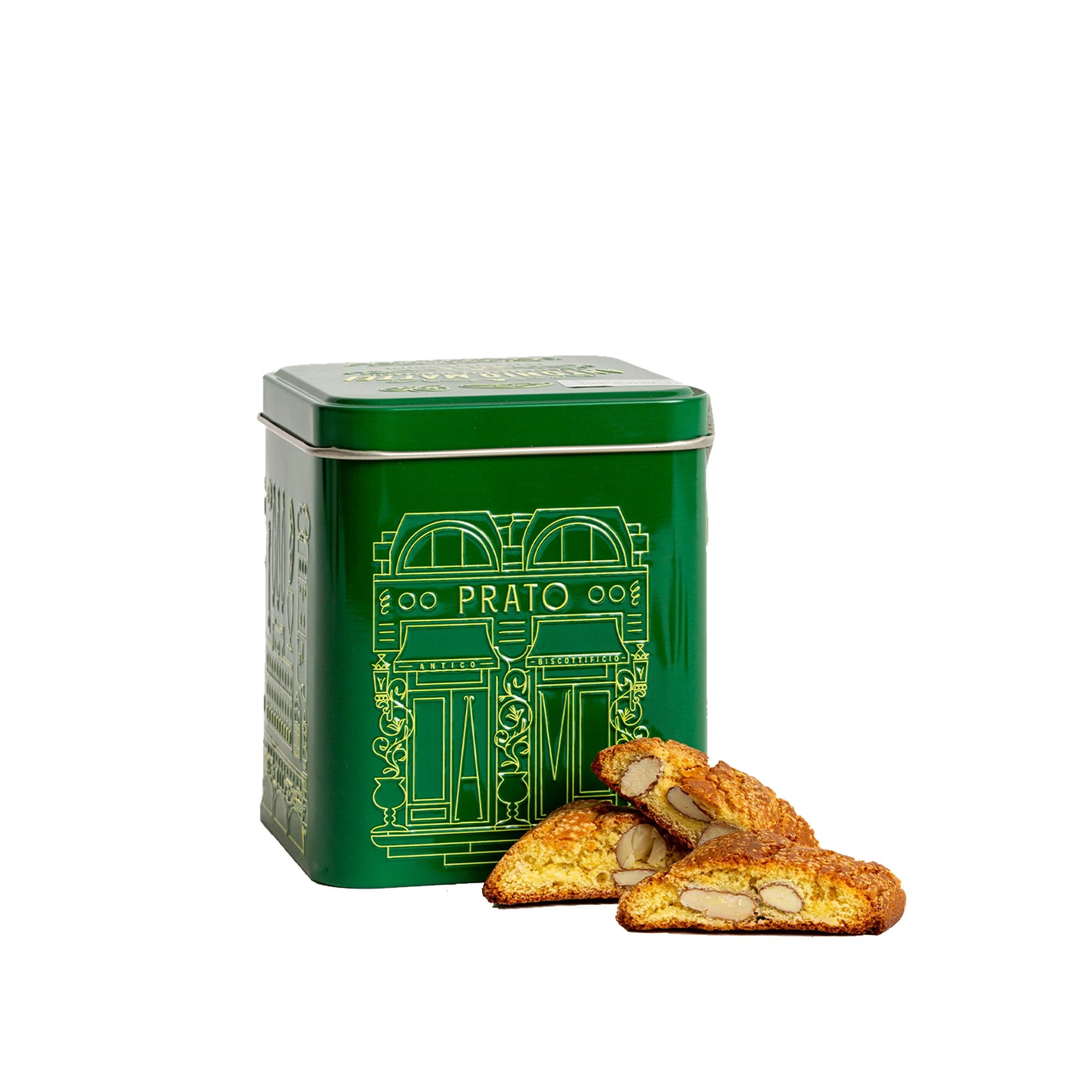 Green Special Edition Tin Biscotti di Prato