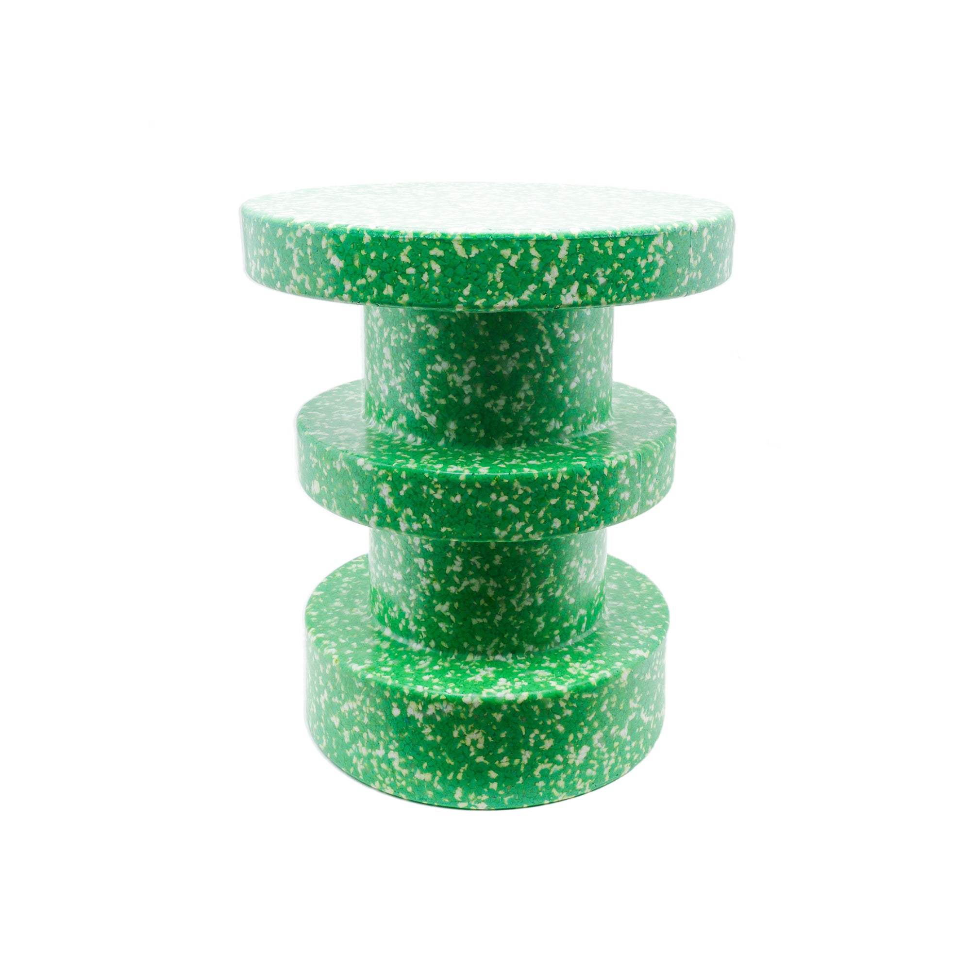 Bit Stool, Stack Green