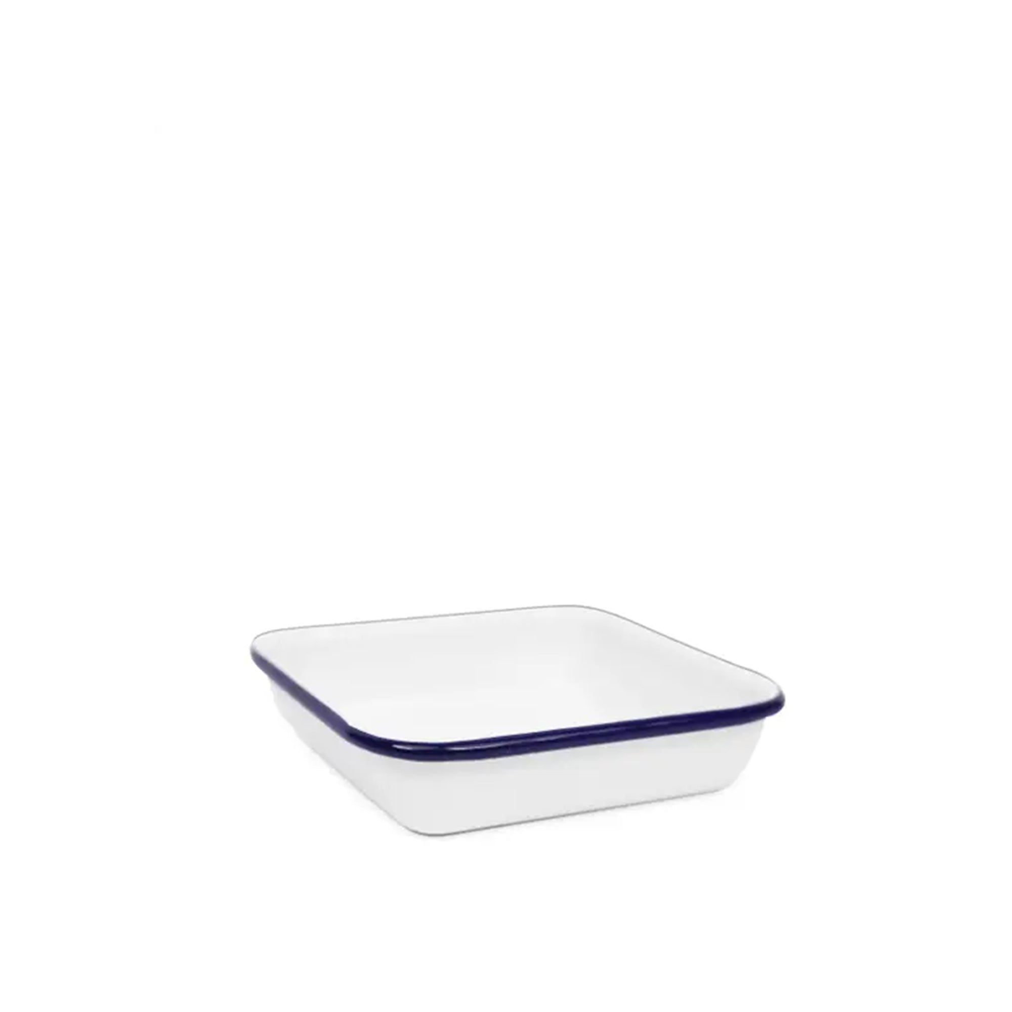 Vintage Enamelware Small Square Tray