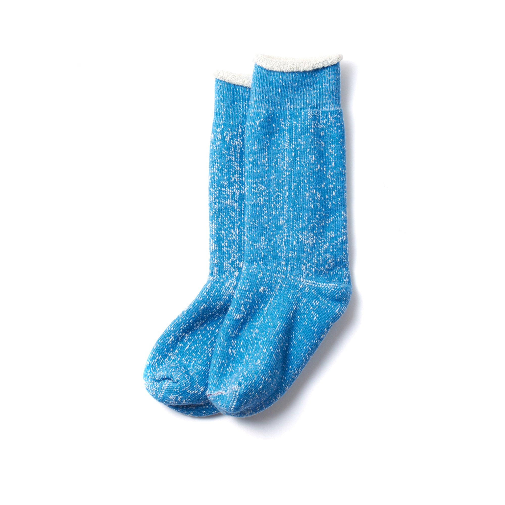 Double Face Crew Socks "Merino Wool + Organic Cotton"