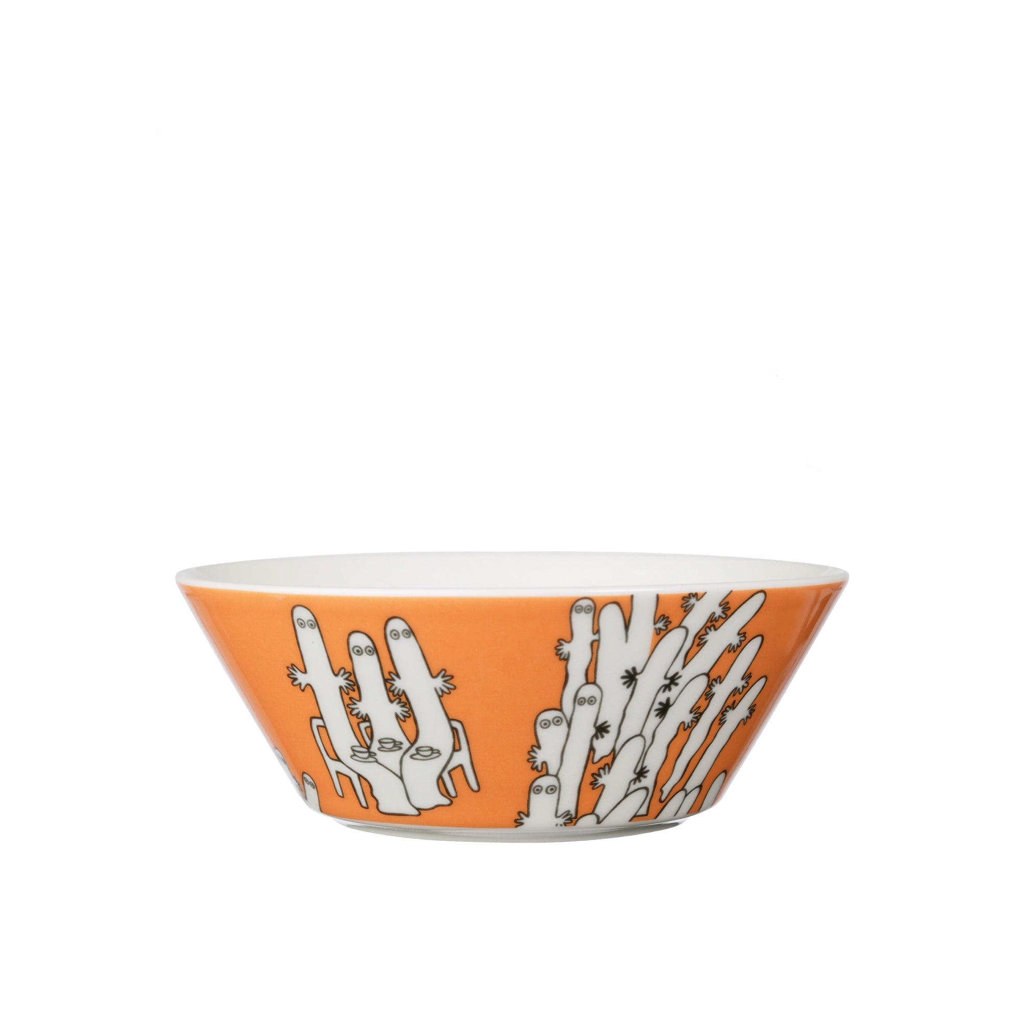Hattifatteners Orange Moomin Bowl