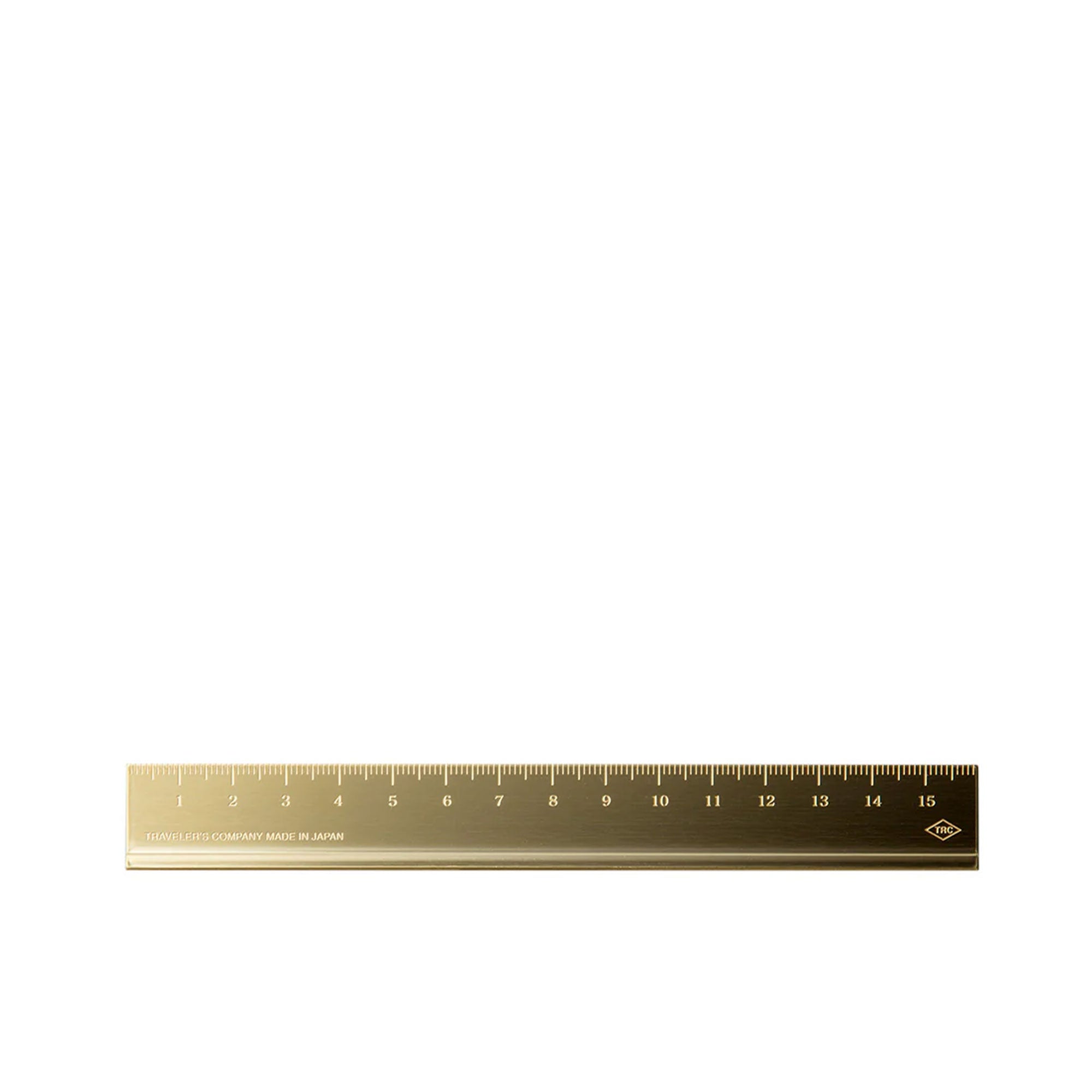 Brass CM Ruler by Traveler's Company