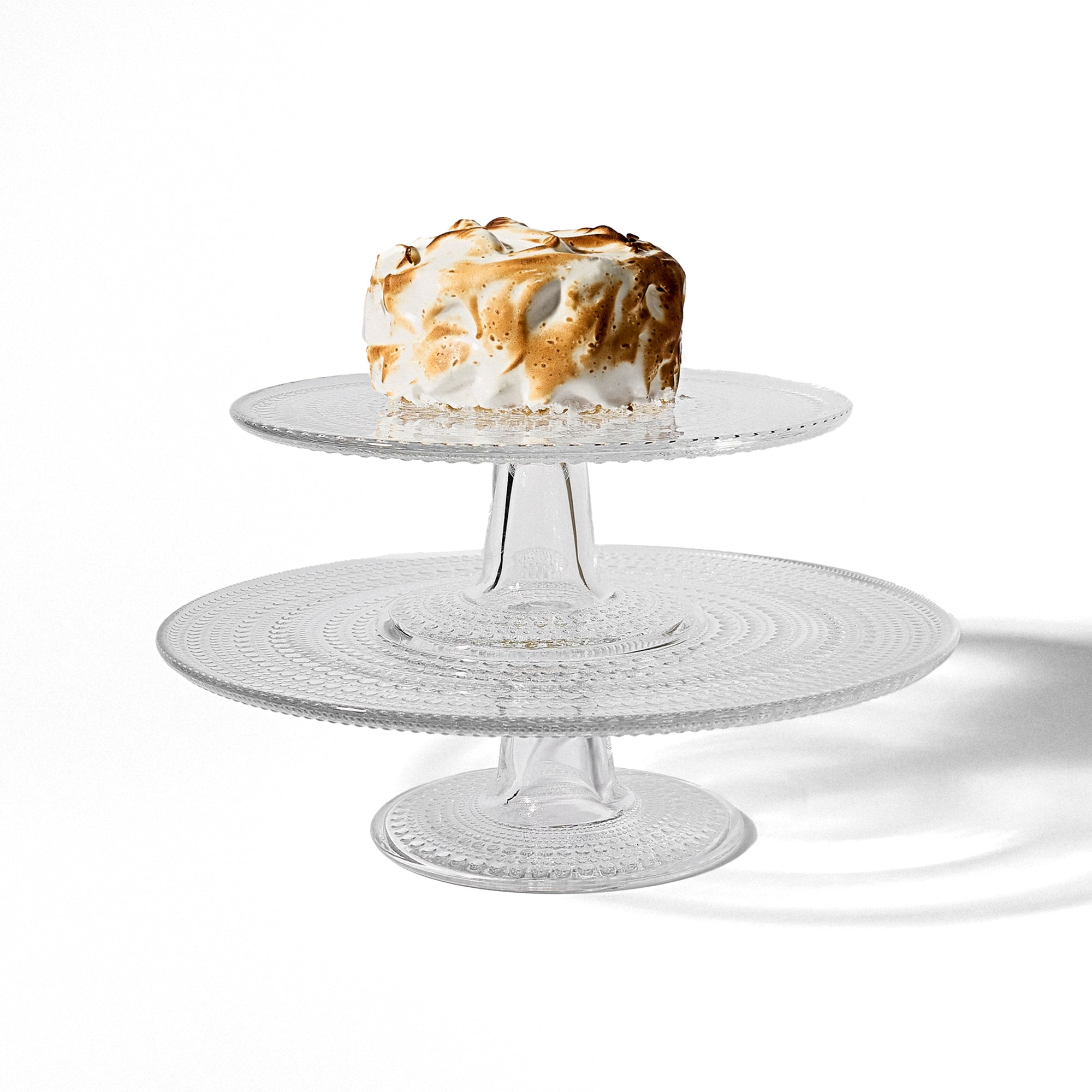 Kastehelmi Cake Stand, 9.4”, Clear