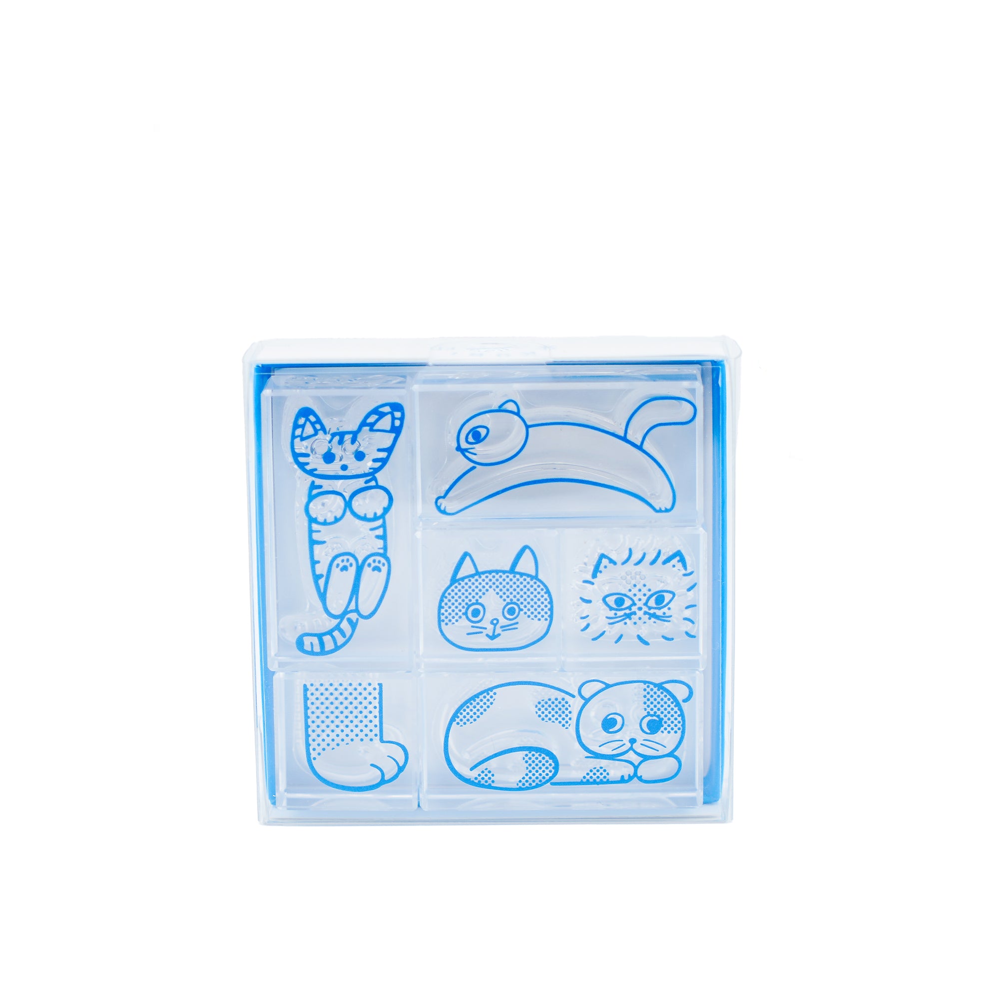 Kori Jirushi Crystal Clarity Stamps, 6 Set Box