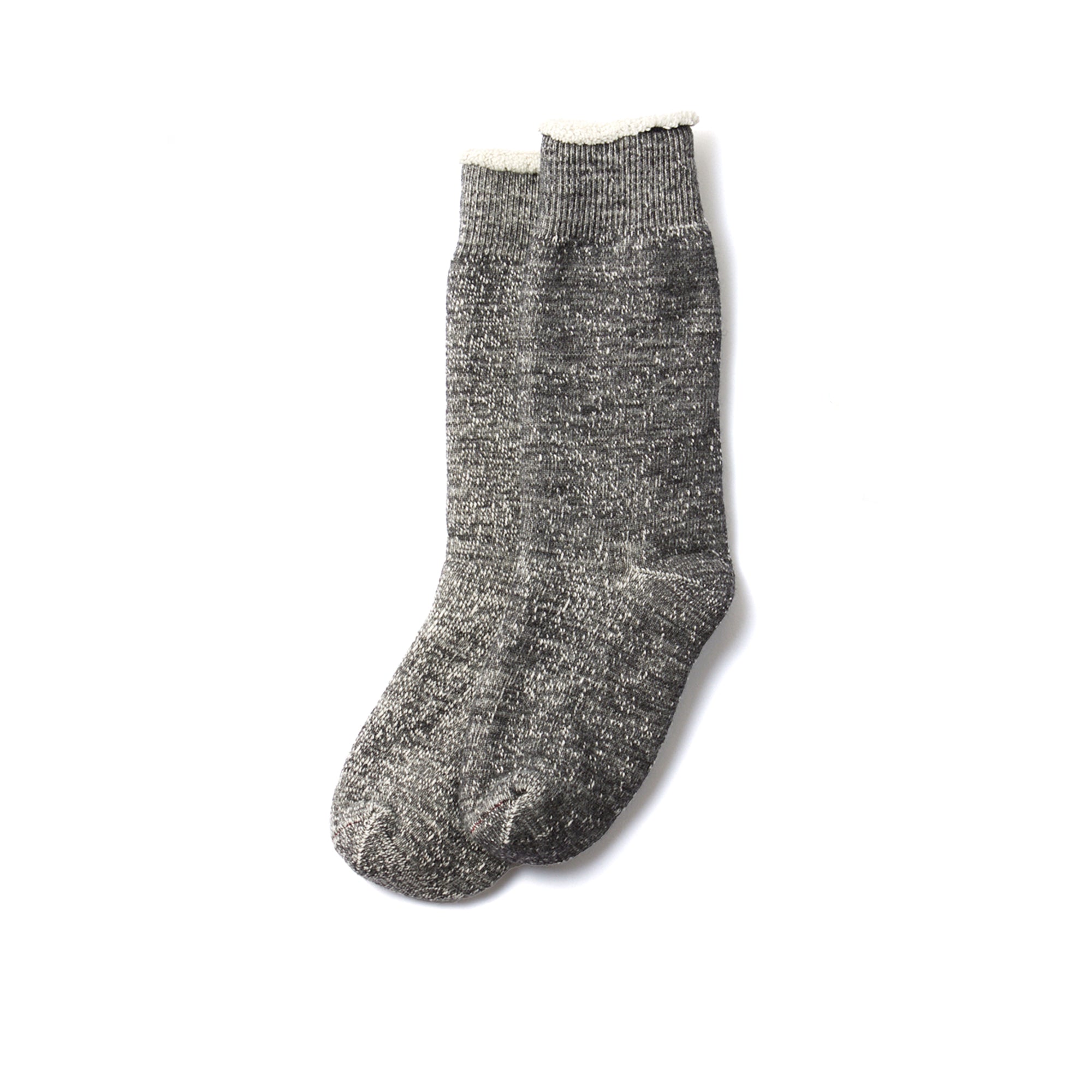 Double Face Crew Socks "Merino Wool + Organic Cotton"