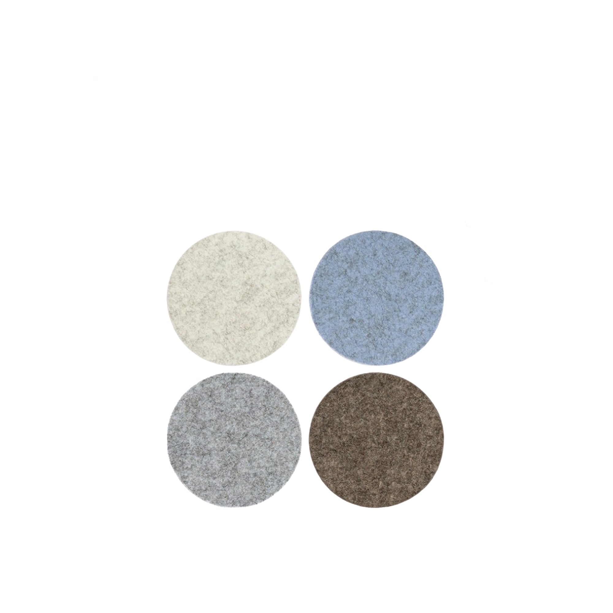 Wool Coasters, 4 Pack