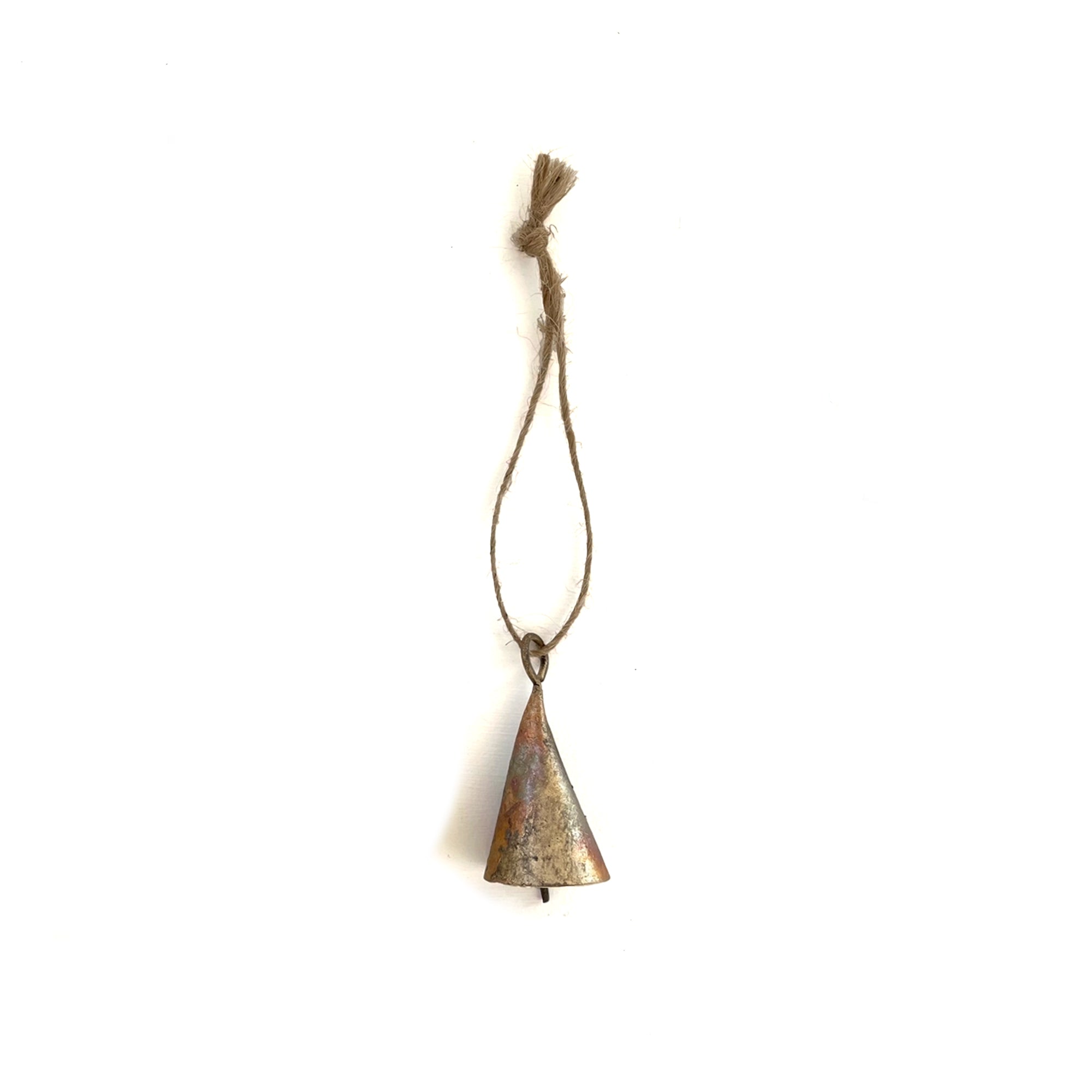 Brass Cone Bell Ornament