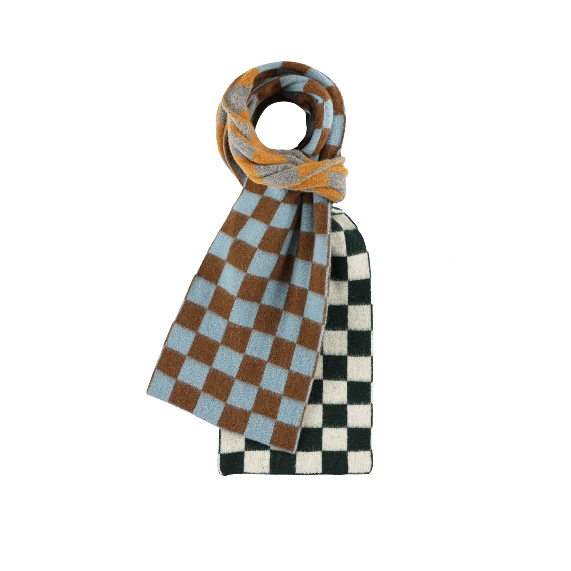 Cosmic Checkerboard Scarf, Dreamy